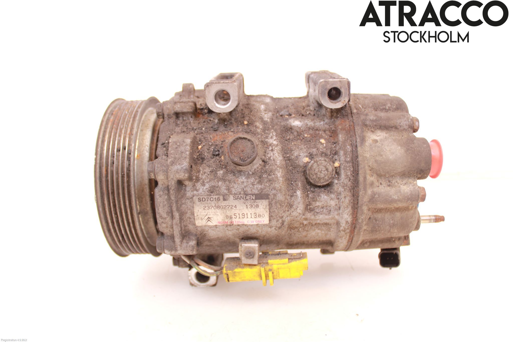 Citroen C4 PICASSO 06-13 Varme Ac Kompressor