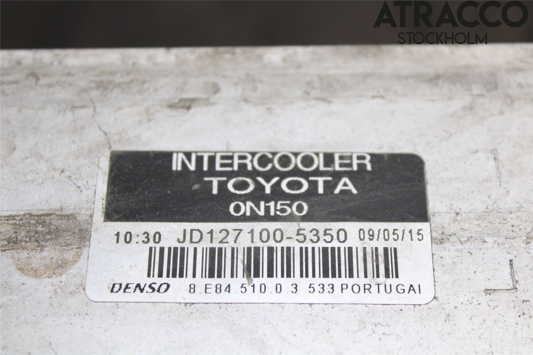 Toyota AURIS 10-12 Intercooler Radiator