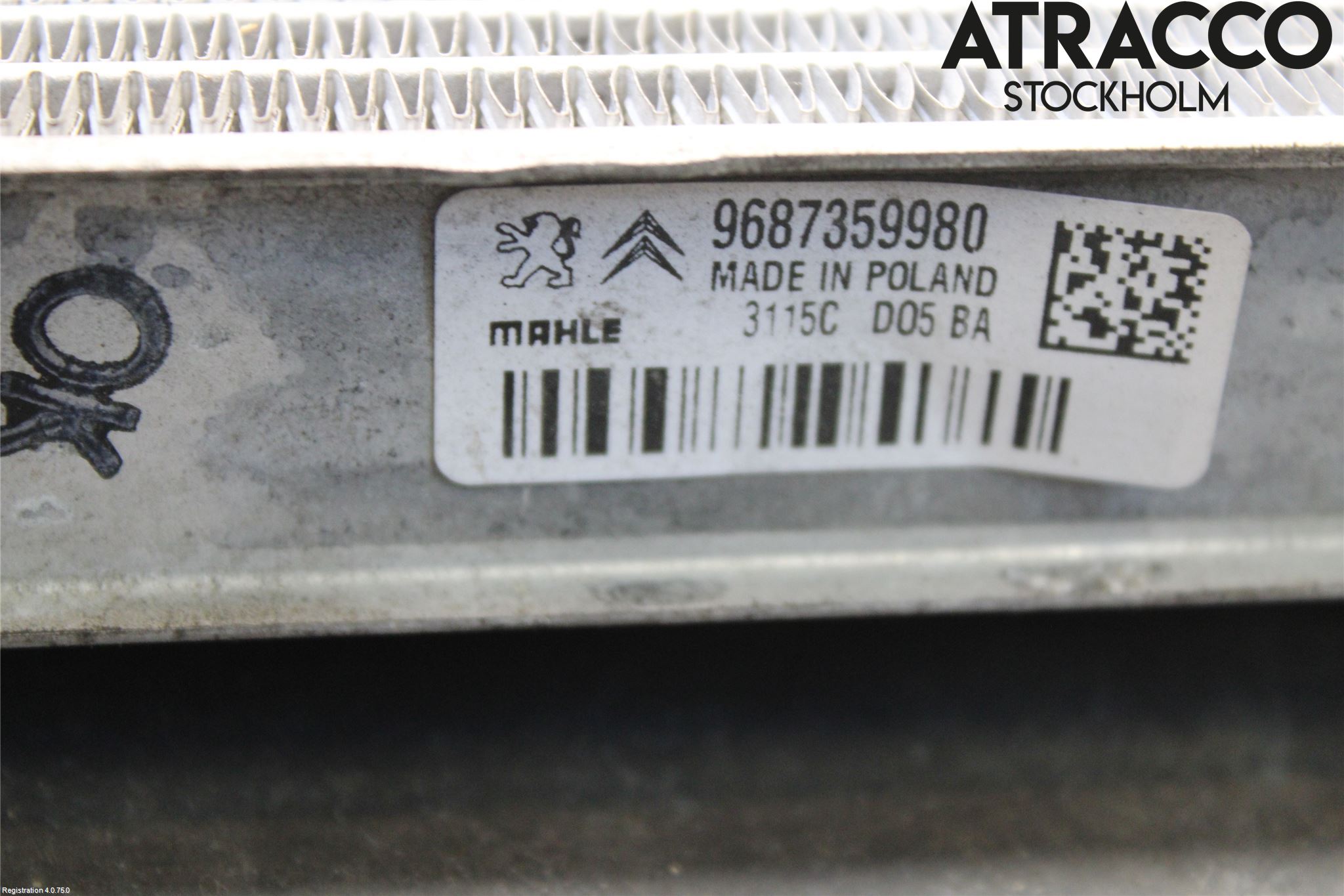 Citroen C5 08-17 Radiator Automat