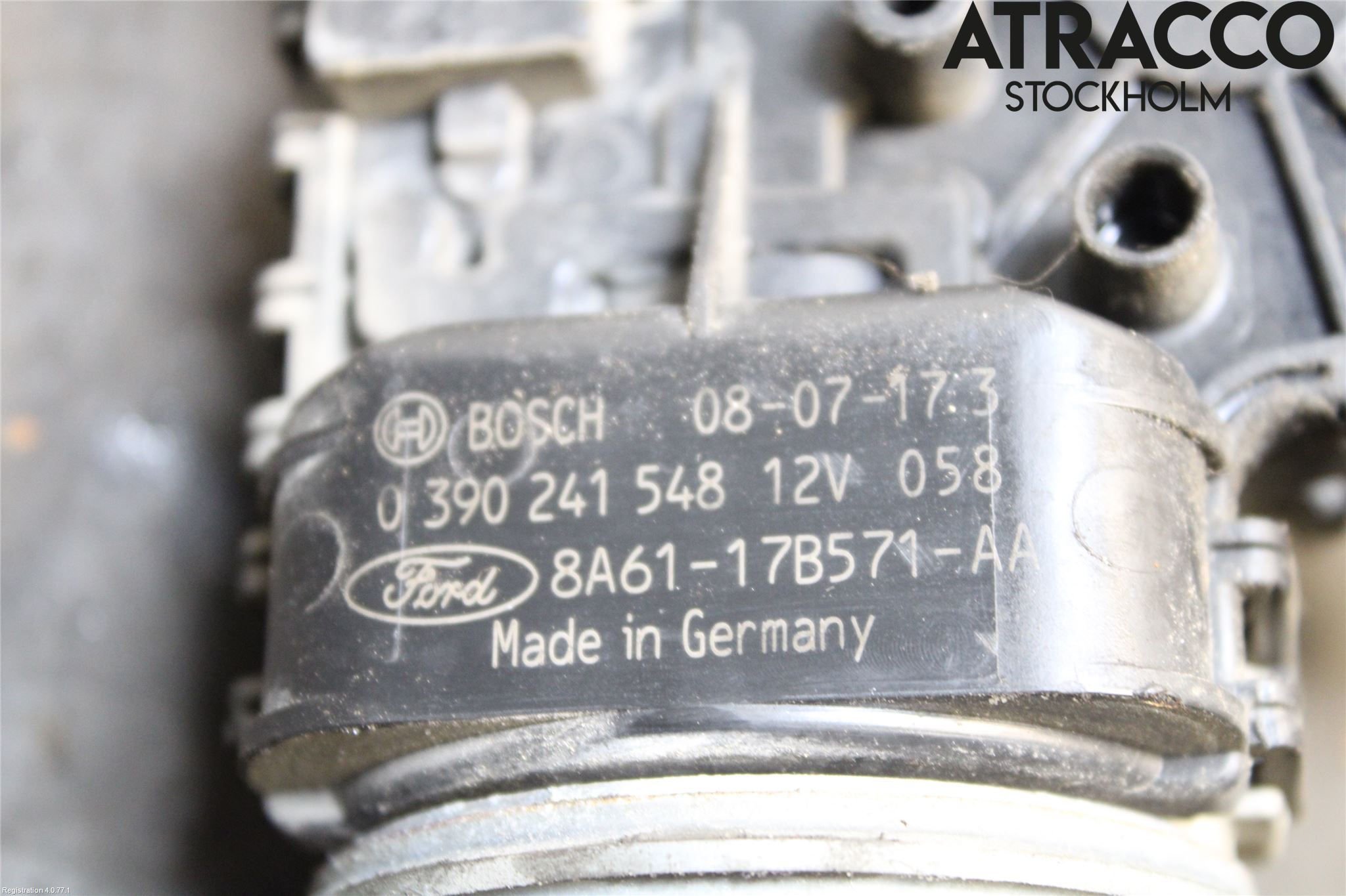 Ford FIESTA 09-12 Viskermotor Frontrute