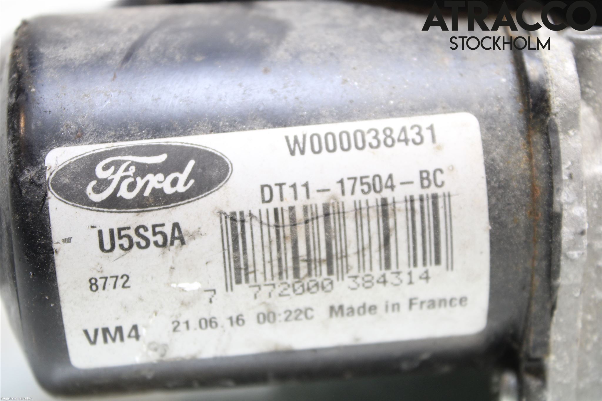 Ford TRANSIT/TOURNEO CONNECT 13-22 Viskermotor Frontrute