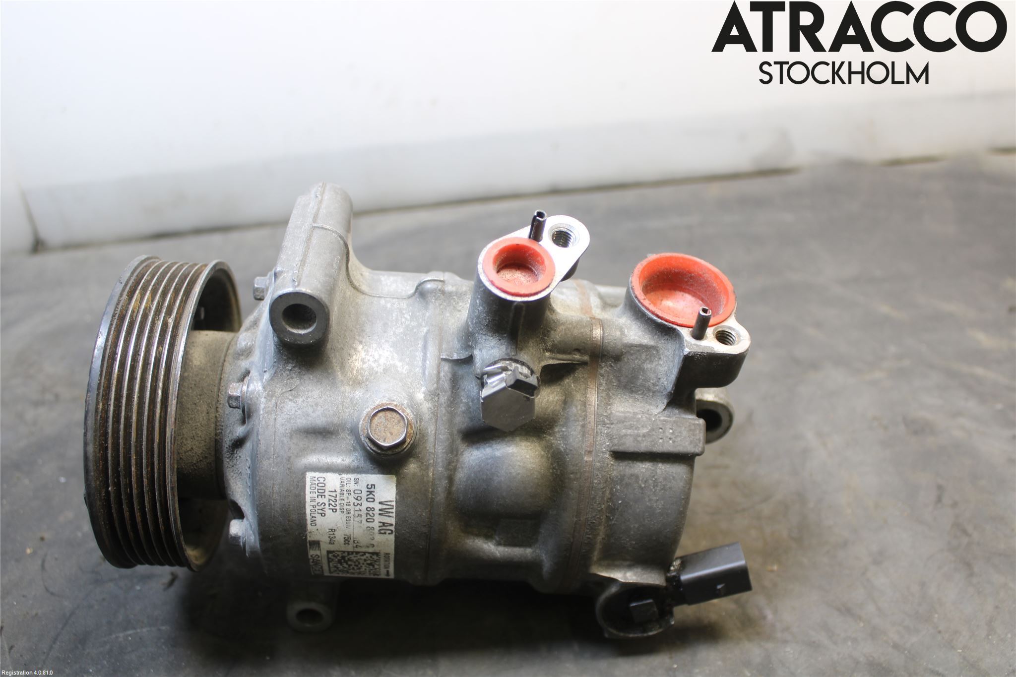 Skoda FABIA 07-14 Varme Ac Kompressor