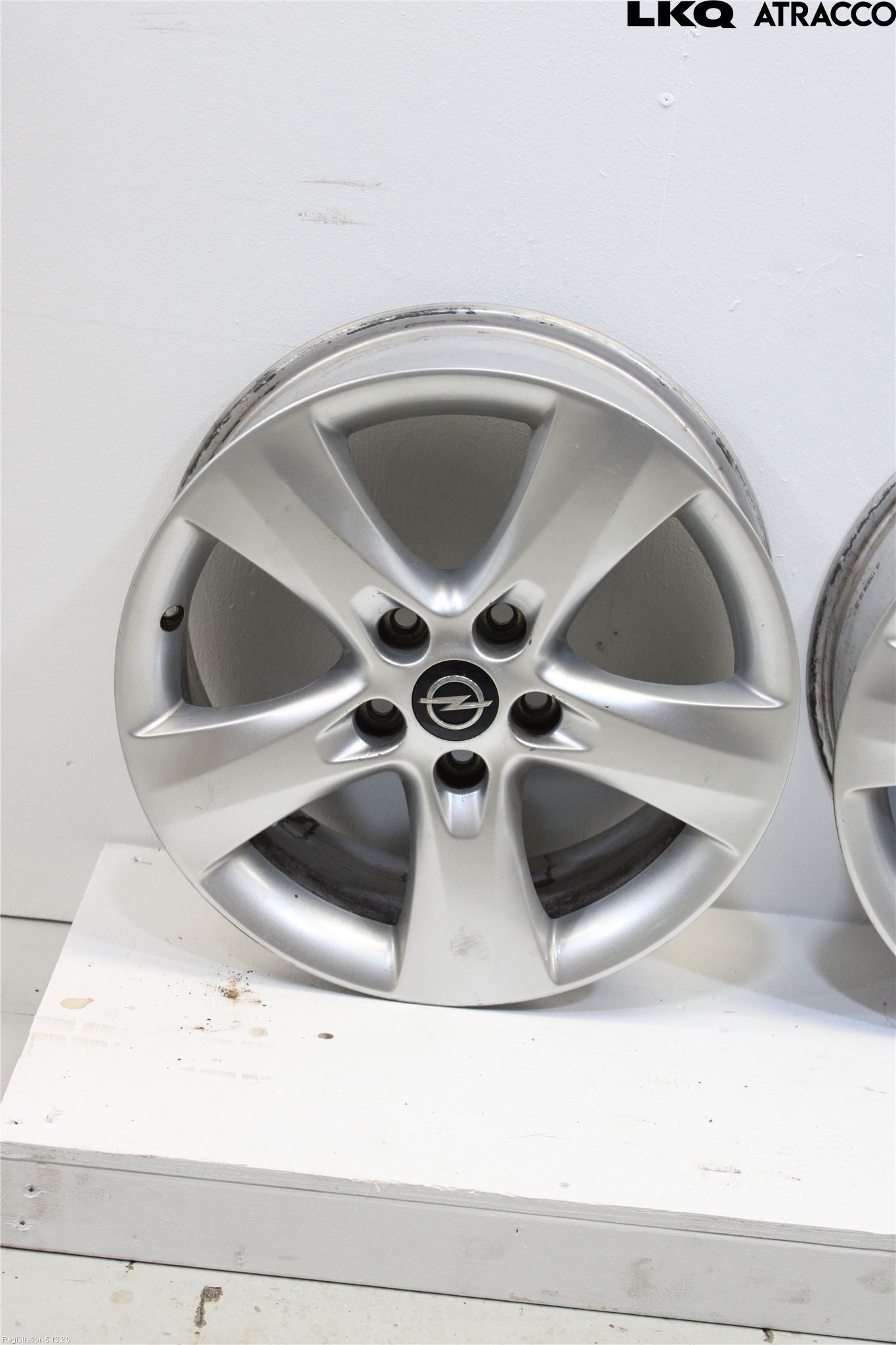 Opel ASTRA J 10-15 Felg Aluminium Sett 4Stk