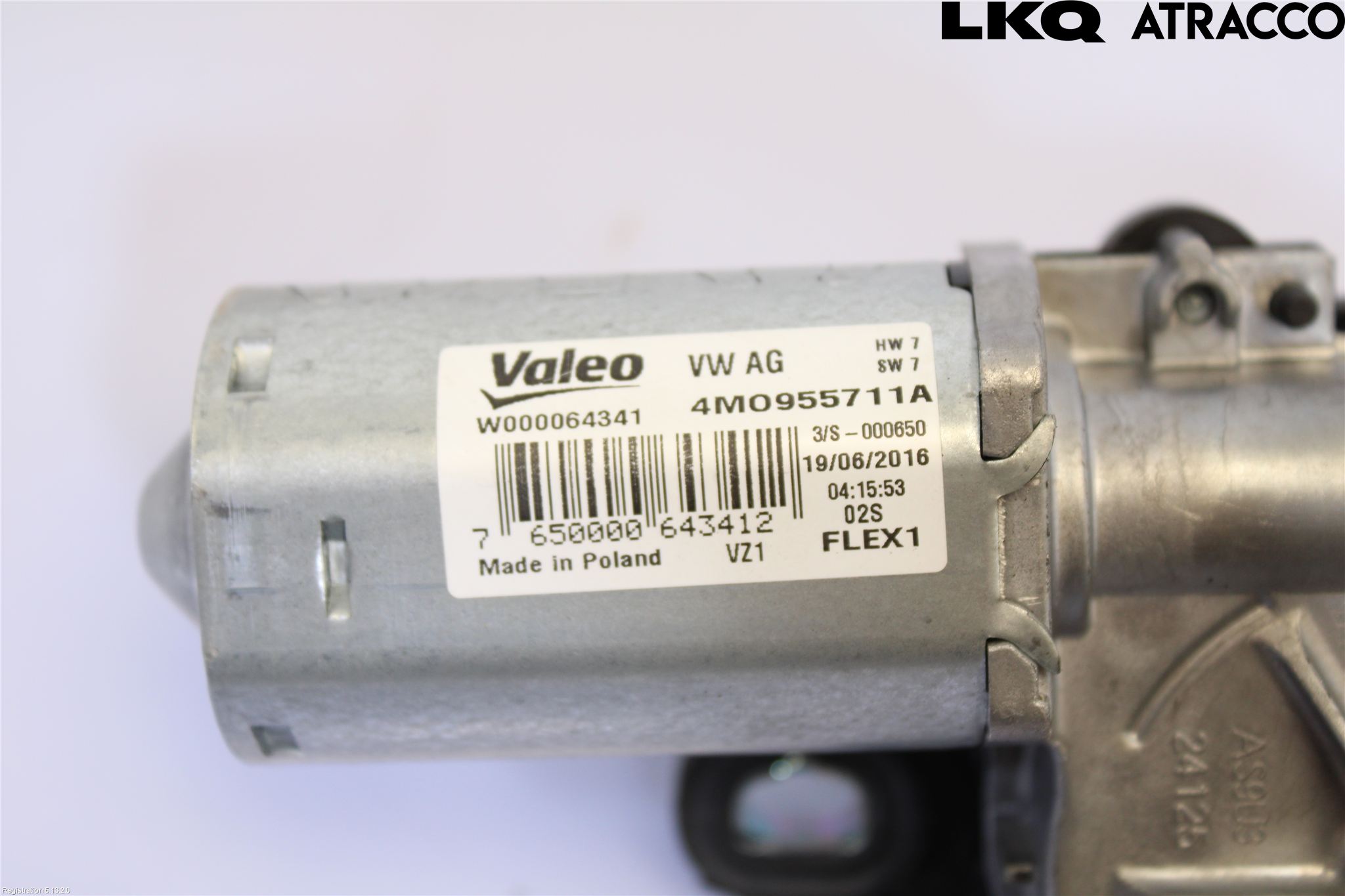Audi A4/S4 B9 16-19 Viskermotor Bakluke