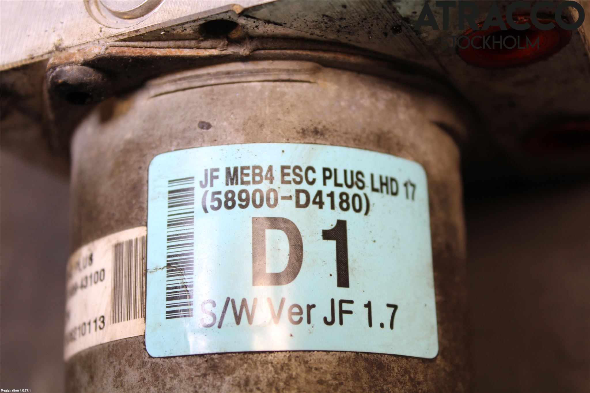 Kia OPTIMA 16-20 Abs Hydraulikkaggregat