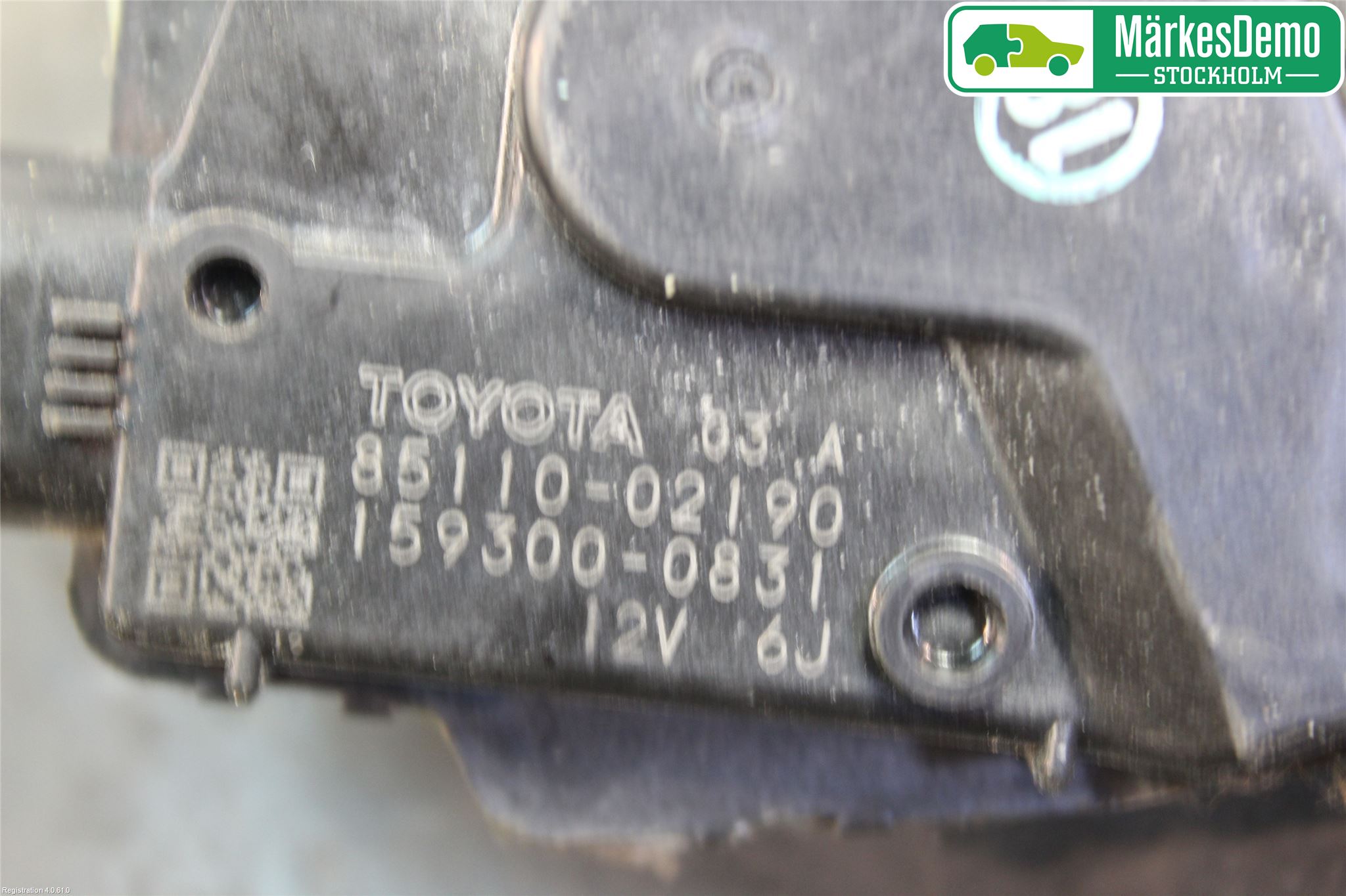 Toyota AURIS 07-09 Viskermotor Frontrute