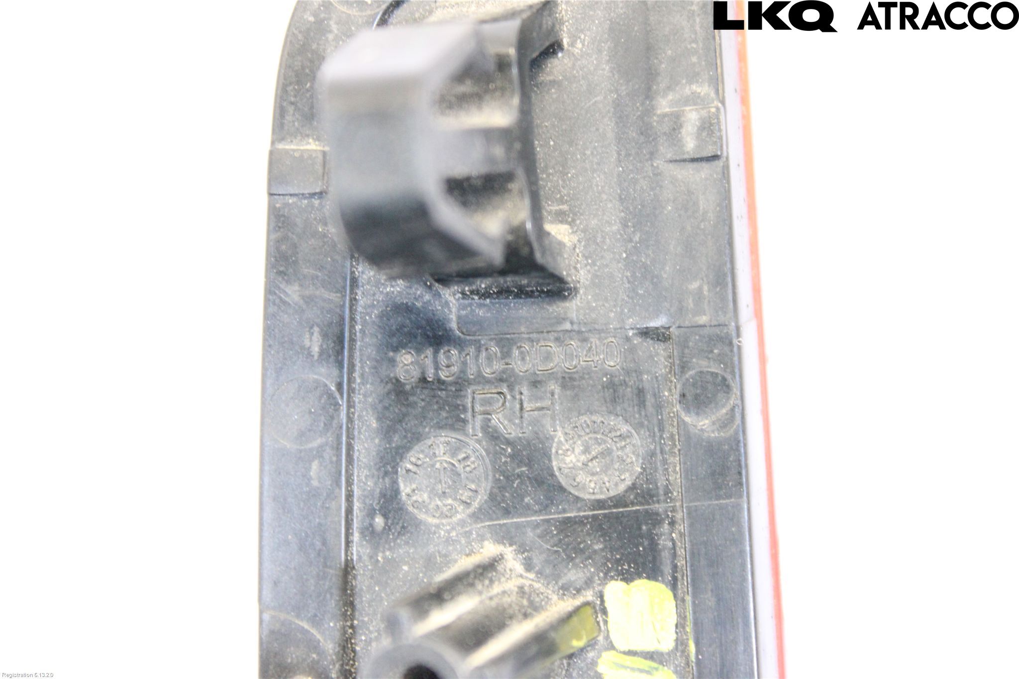 Toyota YARIS XP130 15-20 Refleks Bak