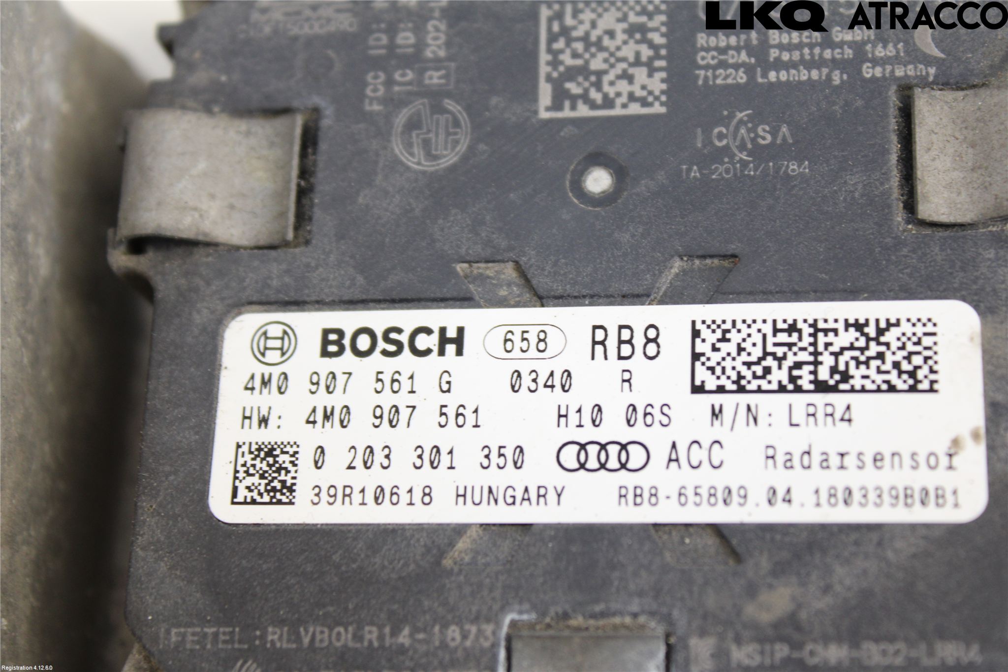 Audi Q7/SQ7 Sensor Fartsbegrensning