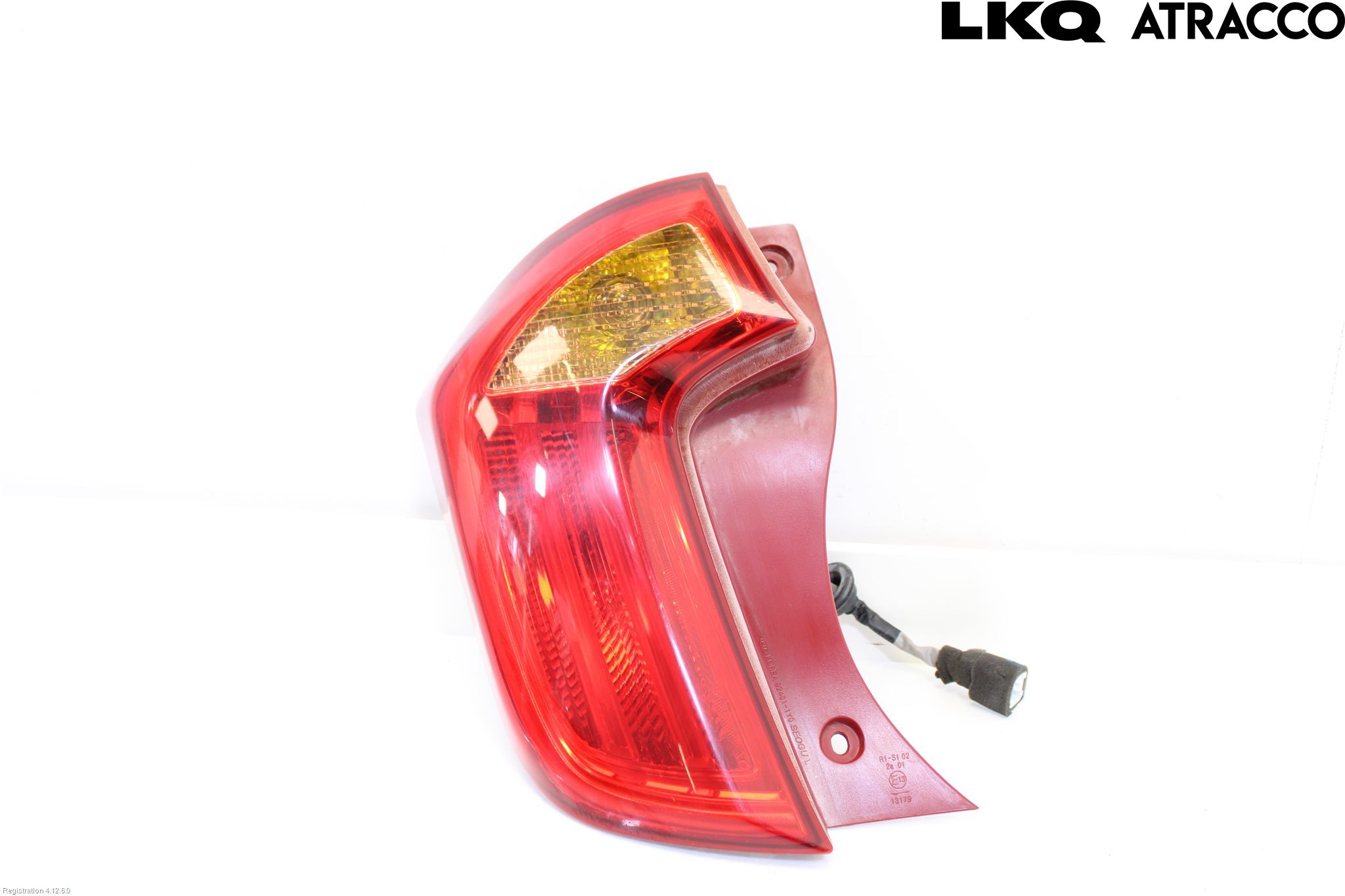 Kia PICANTO 12-17 Baklykt Venstre