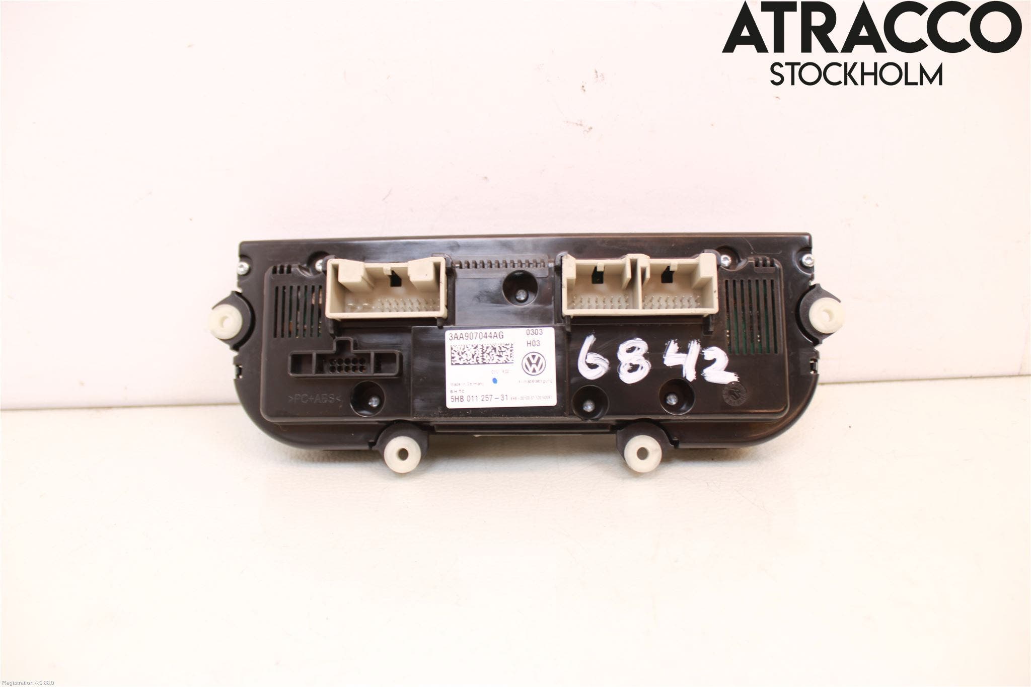 Volkswagen VW PASSAT 11-14 Varme Ac Betjening-Display