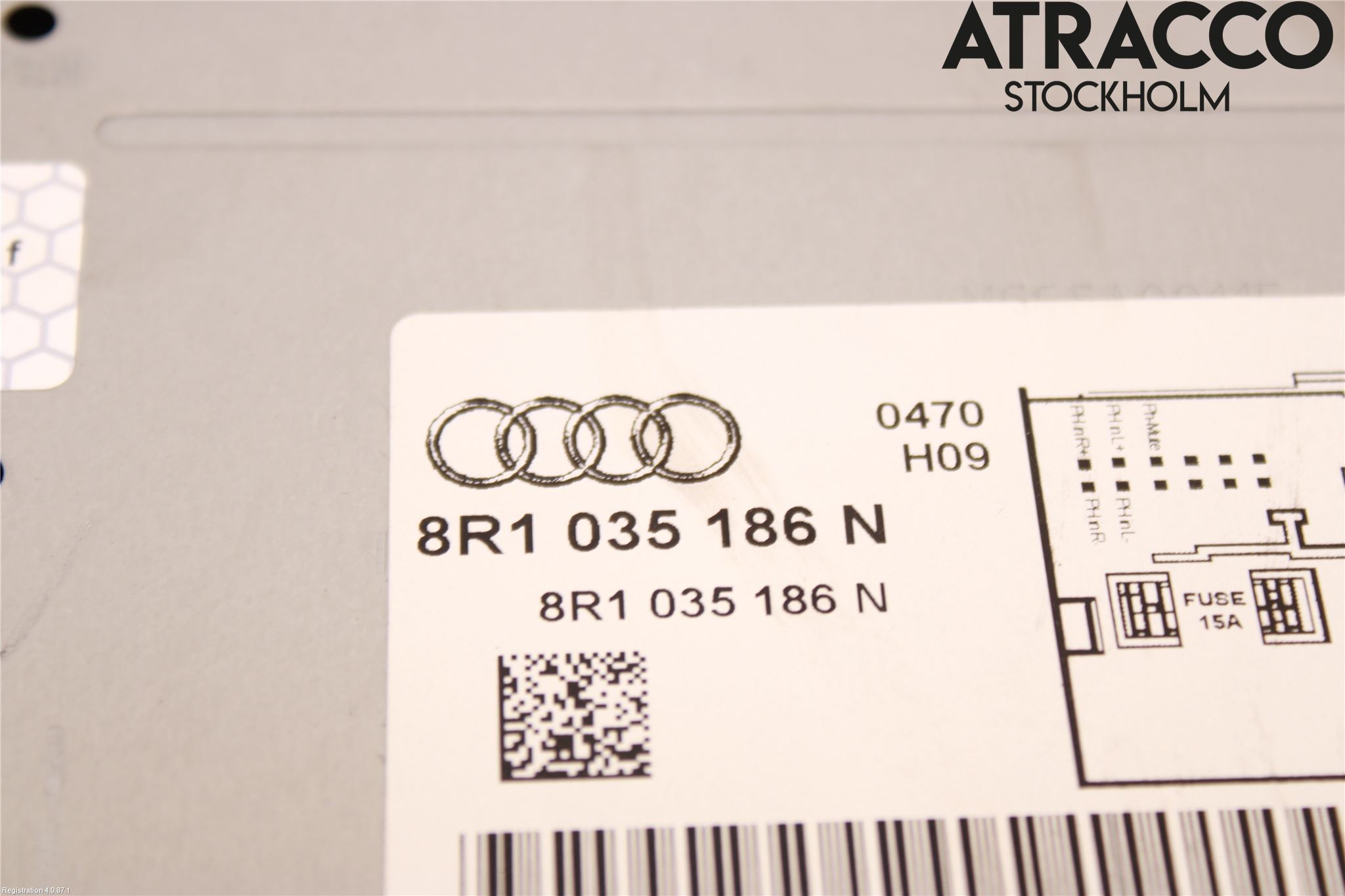 Audi A5 07-16 Stereo Radio Med Cd