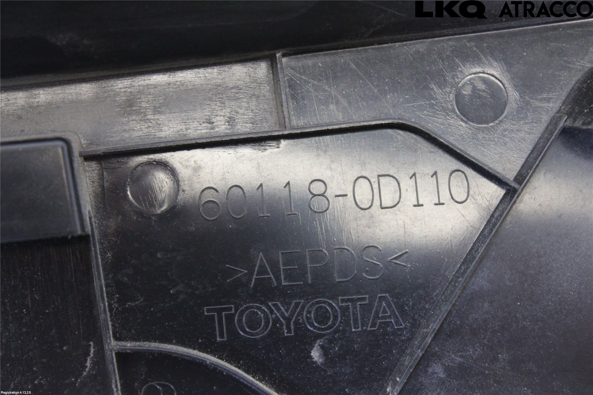 Toyota YARIS XP130 12-14 Tackplast Front
