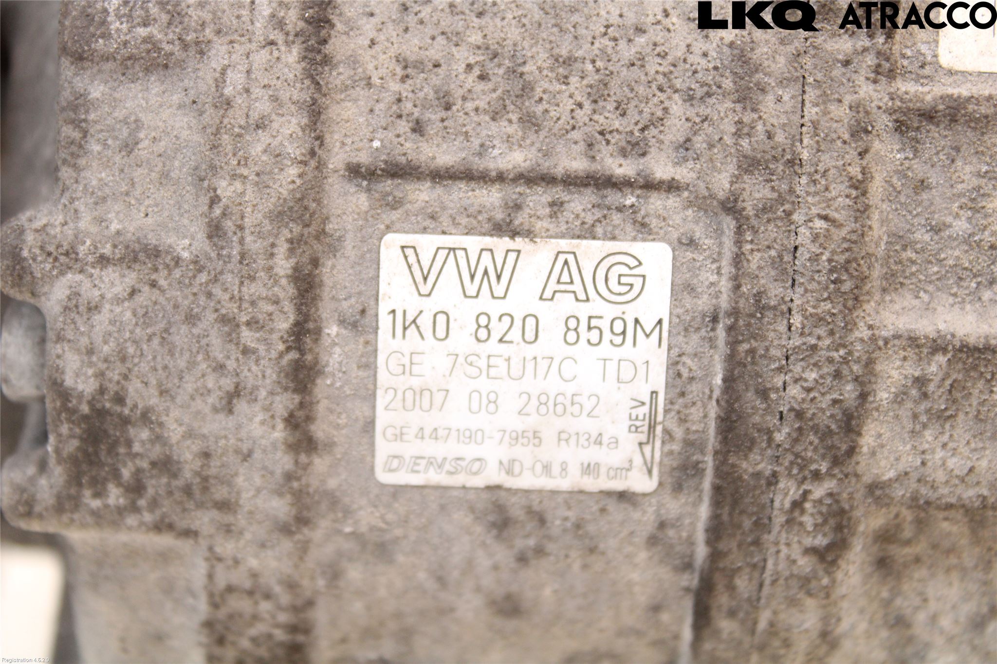 Volkswagen VW CADDY      04-10 Varme Ac Kompressor