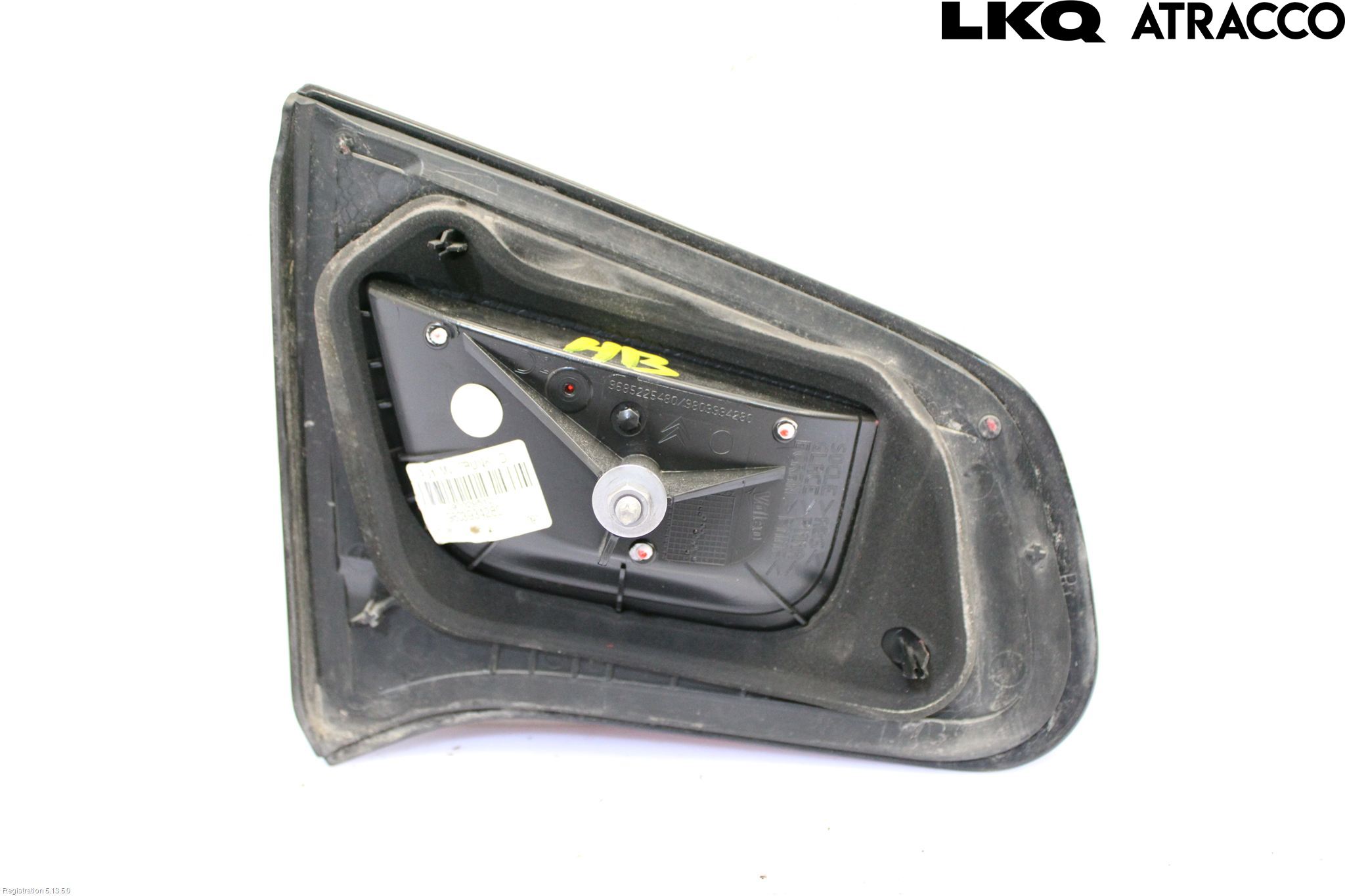 Citroen C3 10-17 Baklykt Høyre  På Luke(Indre)