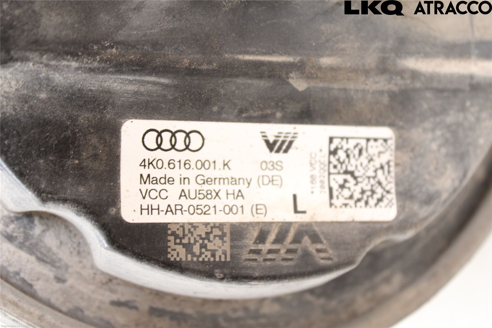 Audi A6/S6 4G 11-18 Nivåreg Belg - Luftpute