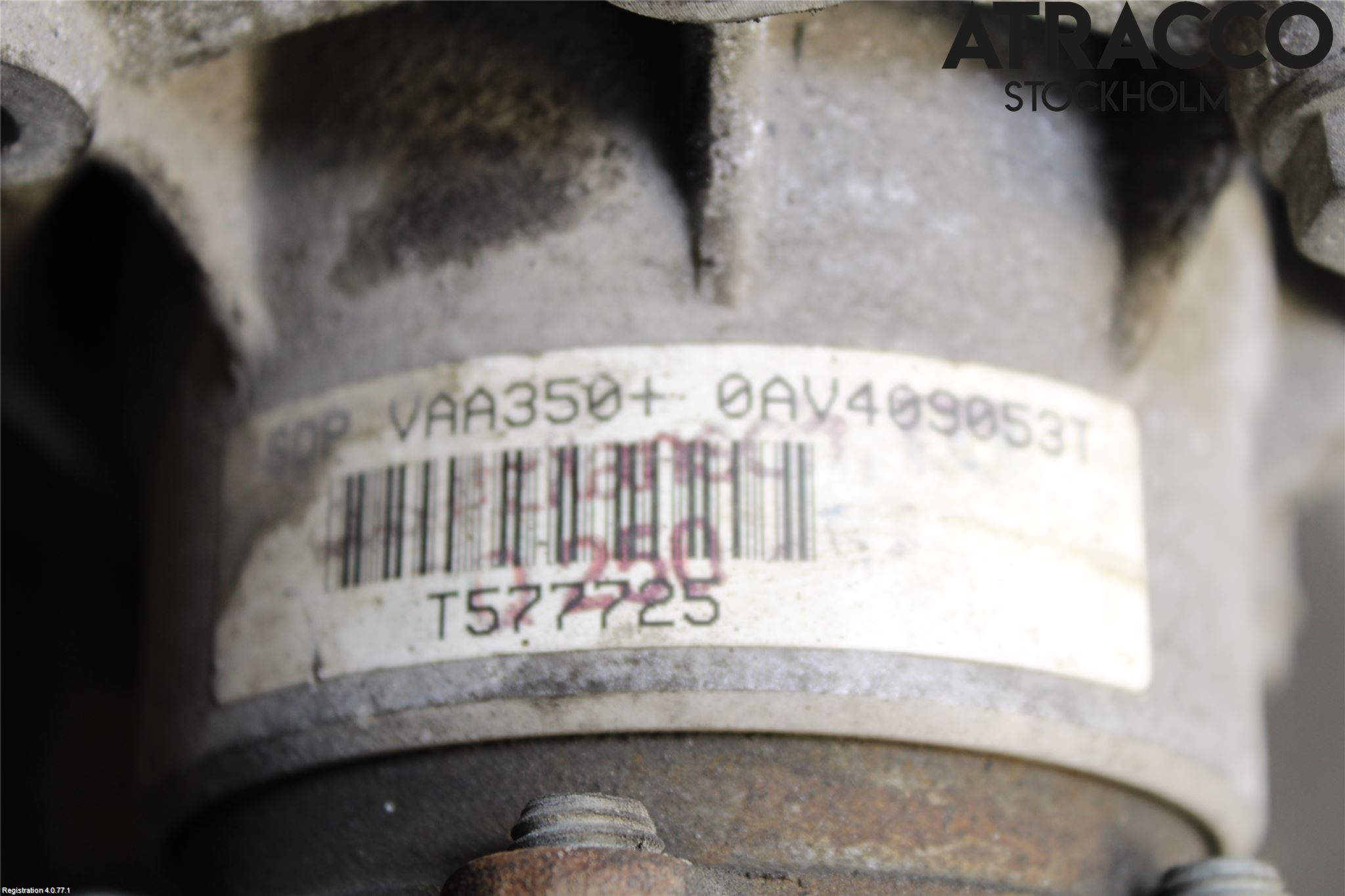 Volkswagen VW PASSAT CC 08-16 Gearkasse Fordelingskasse