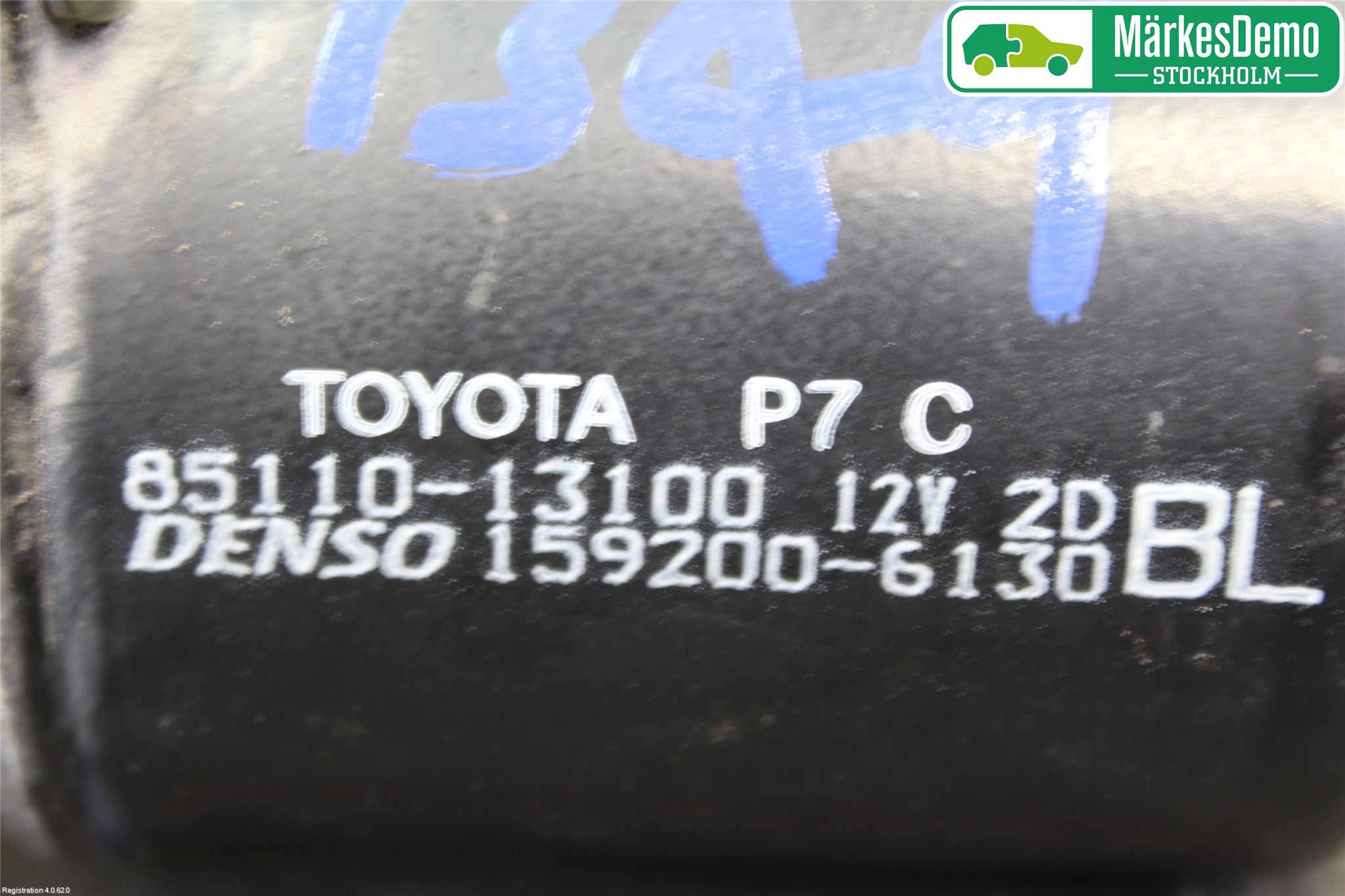 Toyota COROLLA VERSO 02-04 Viskermotor Frontrute