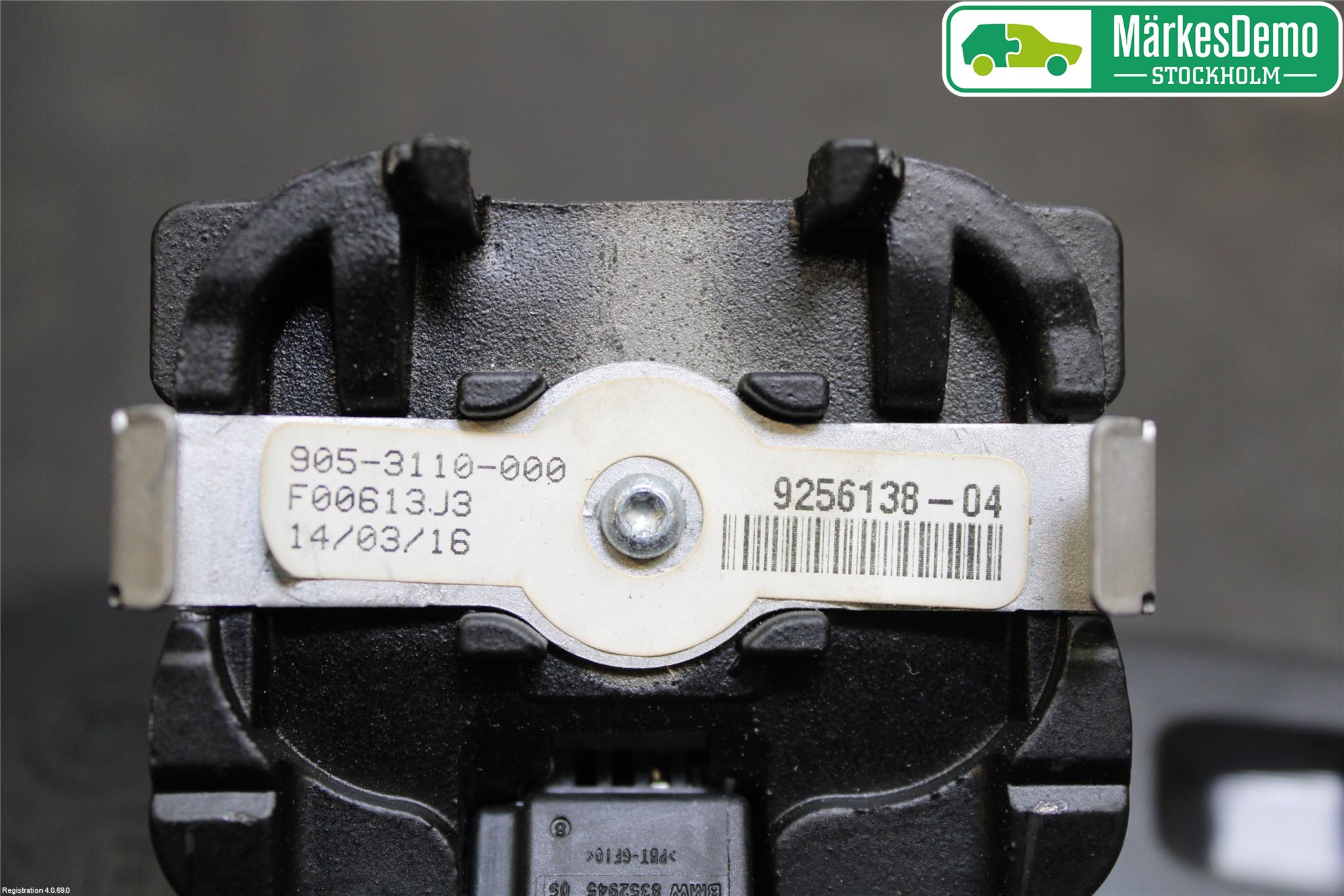 BMW X5 F15 13-18 Speil Innvendig El