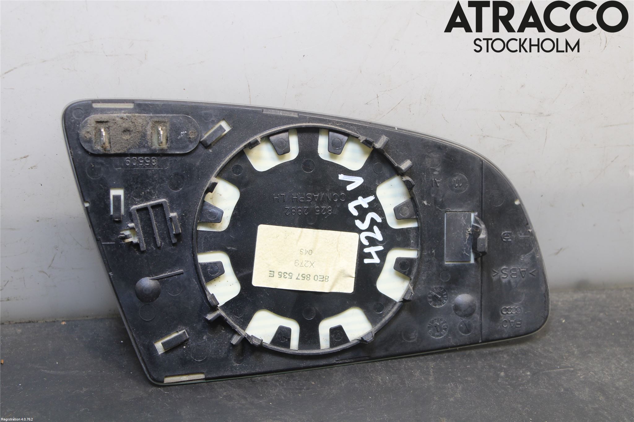 Audi A4/S4 01-05 Speil Glass V