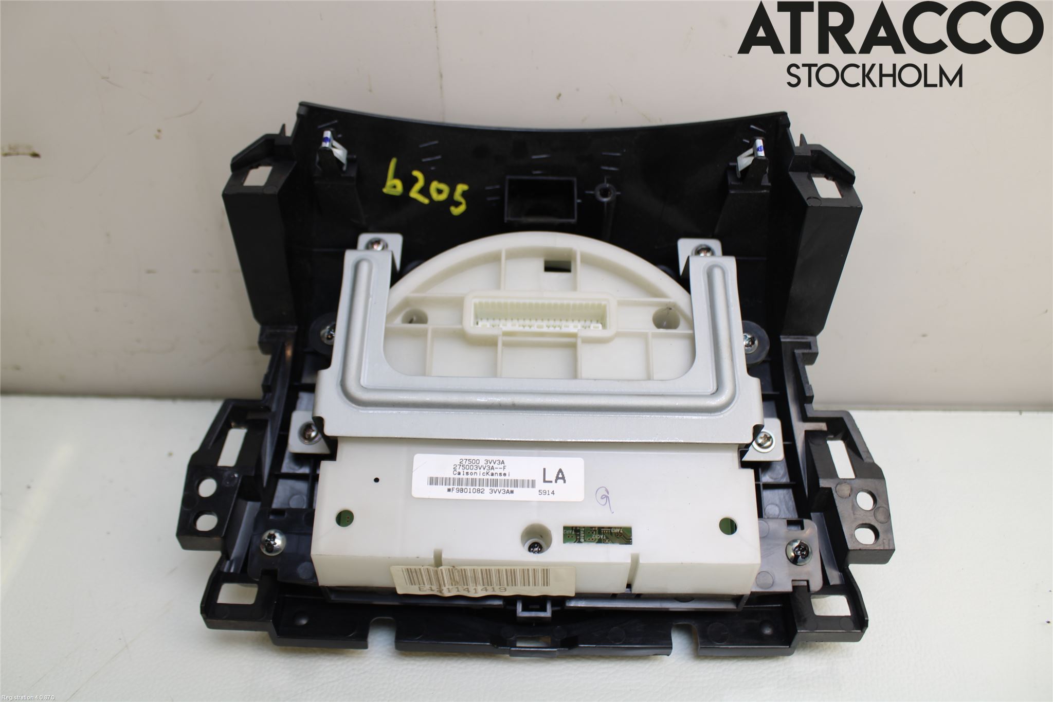 Nissan NOTE E12 14-20 Varme Ac Betjening-Display