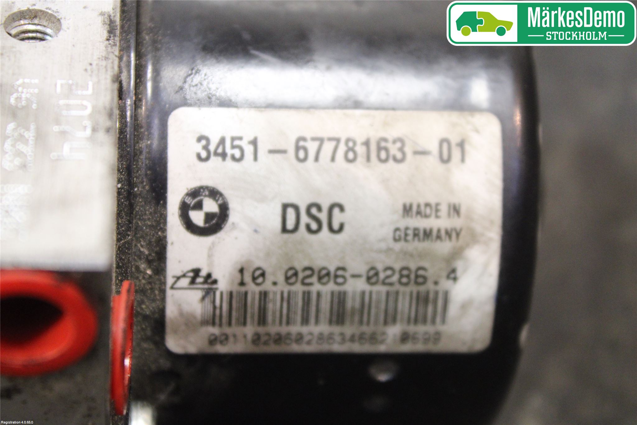 BMW 3 E90/91 SED/TOU 05-12 Abs Hydraulikkaggregat