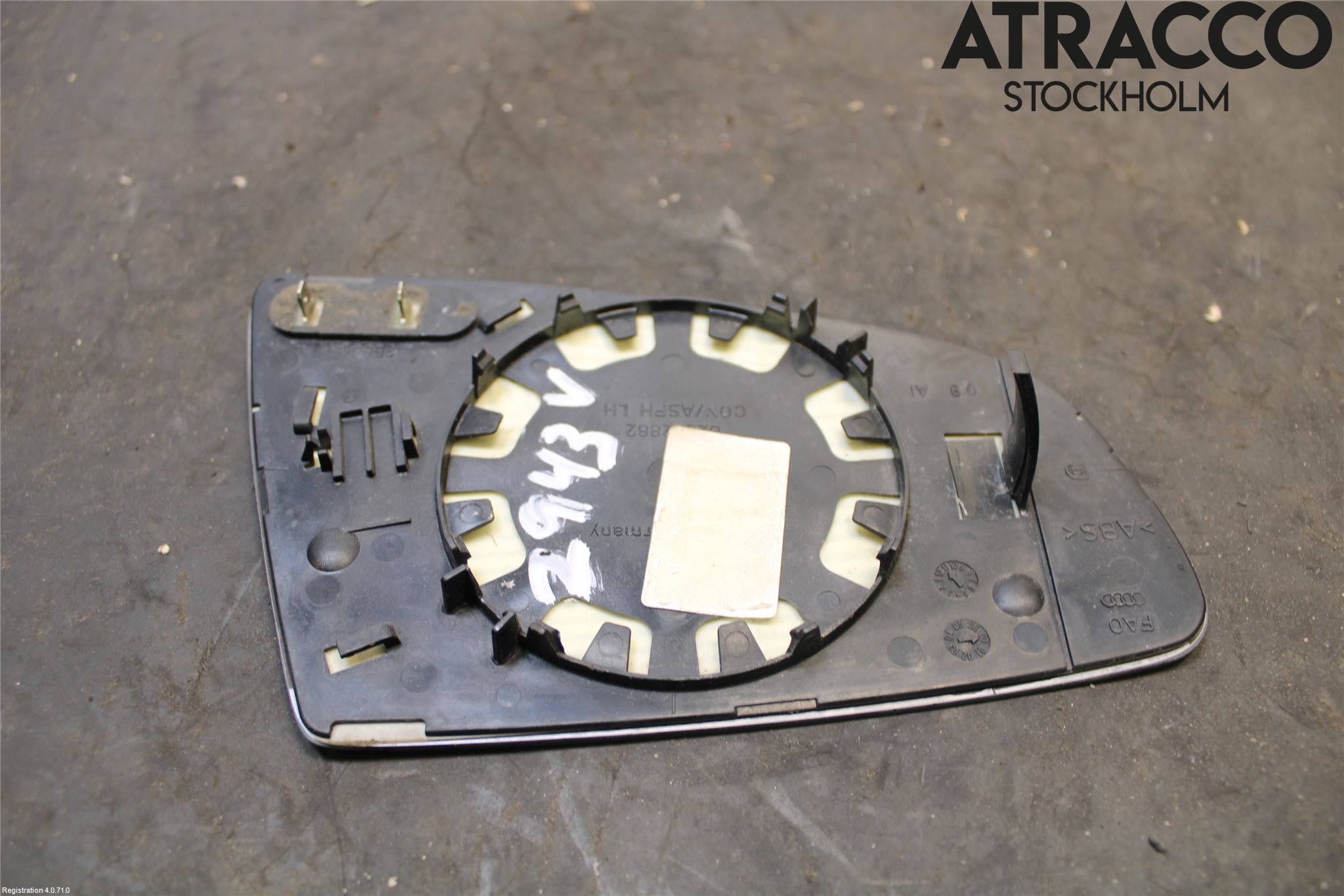Audi A4/S4 01-05 Speil Glass V