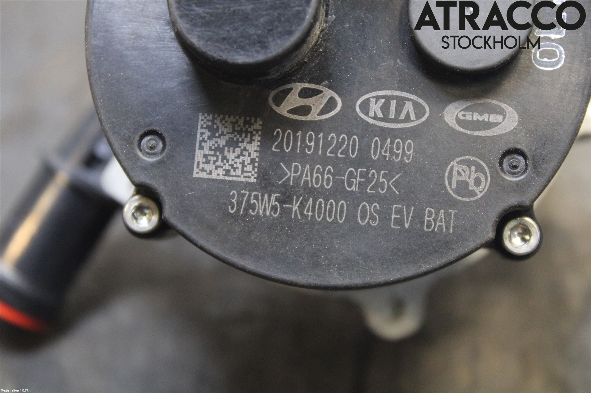 Hyundai KONA/ELECTRIC OS 18-23 Varme Sirkulasjonspumpe