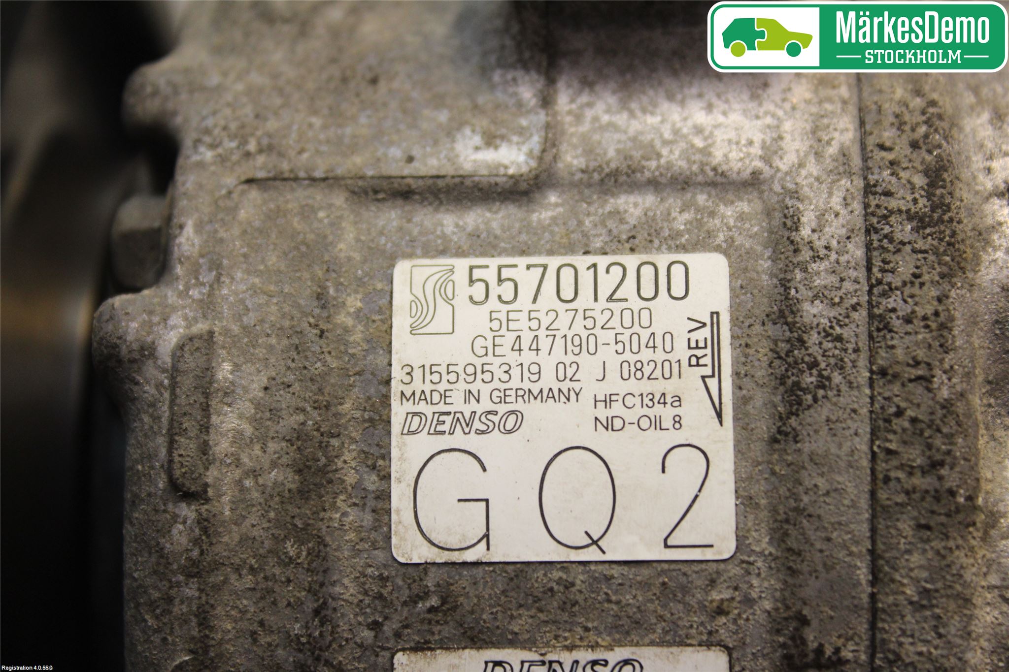 Opel CORSA D 07-14 Varme Ac Kompressor