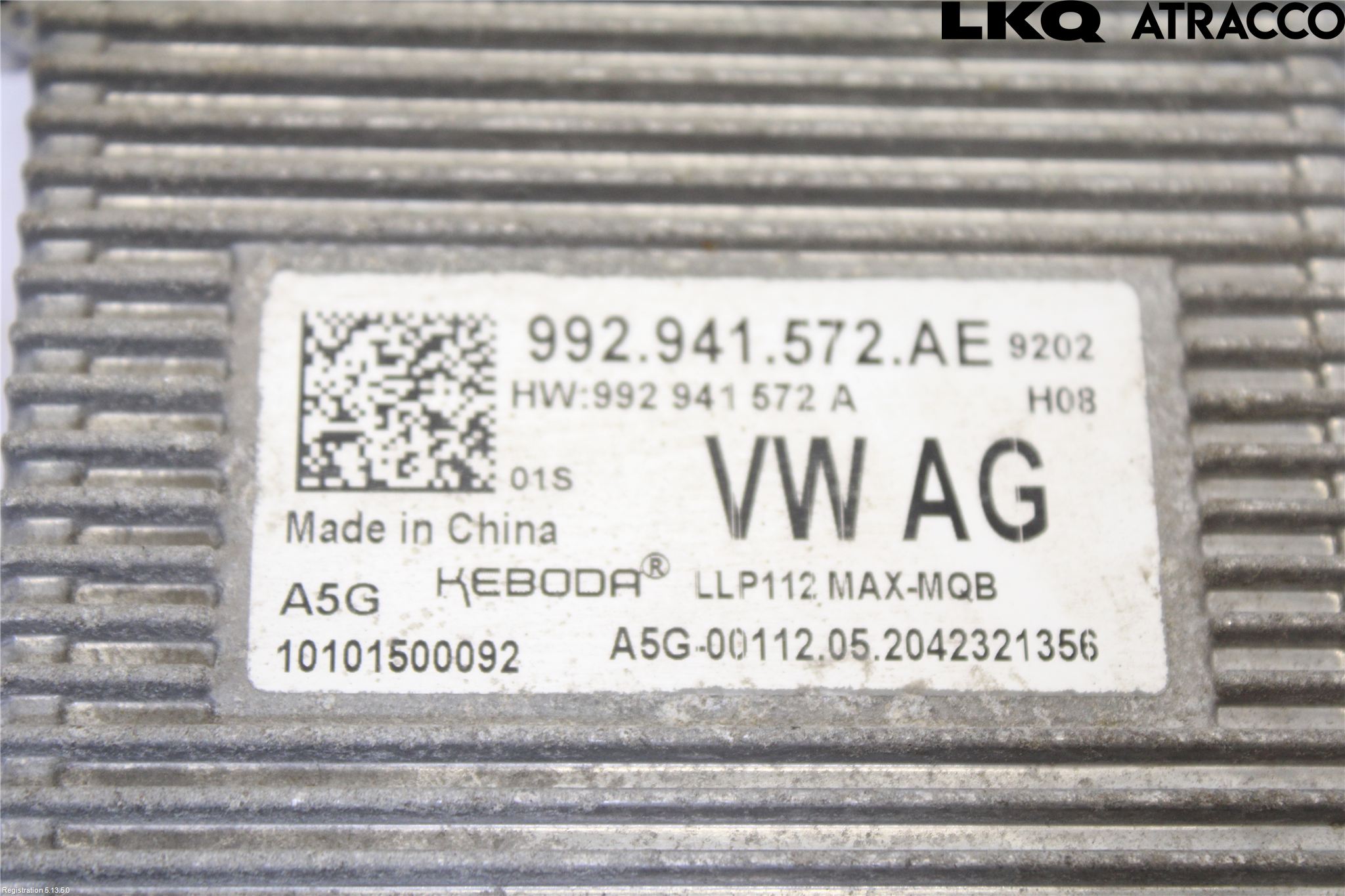 Volkswagen VW ID.3 21- Styreenhet Xenon