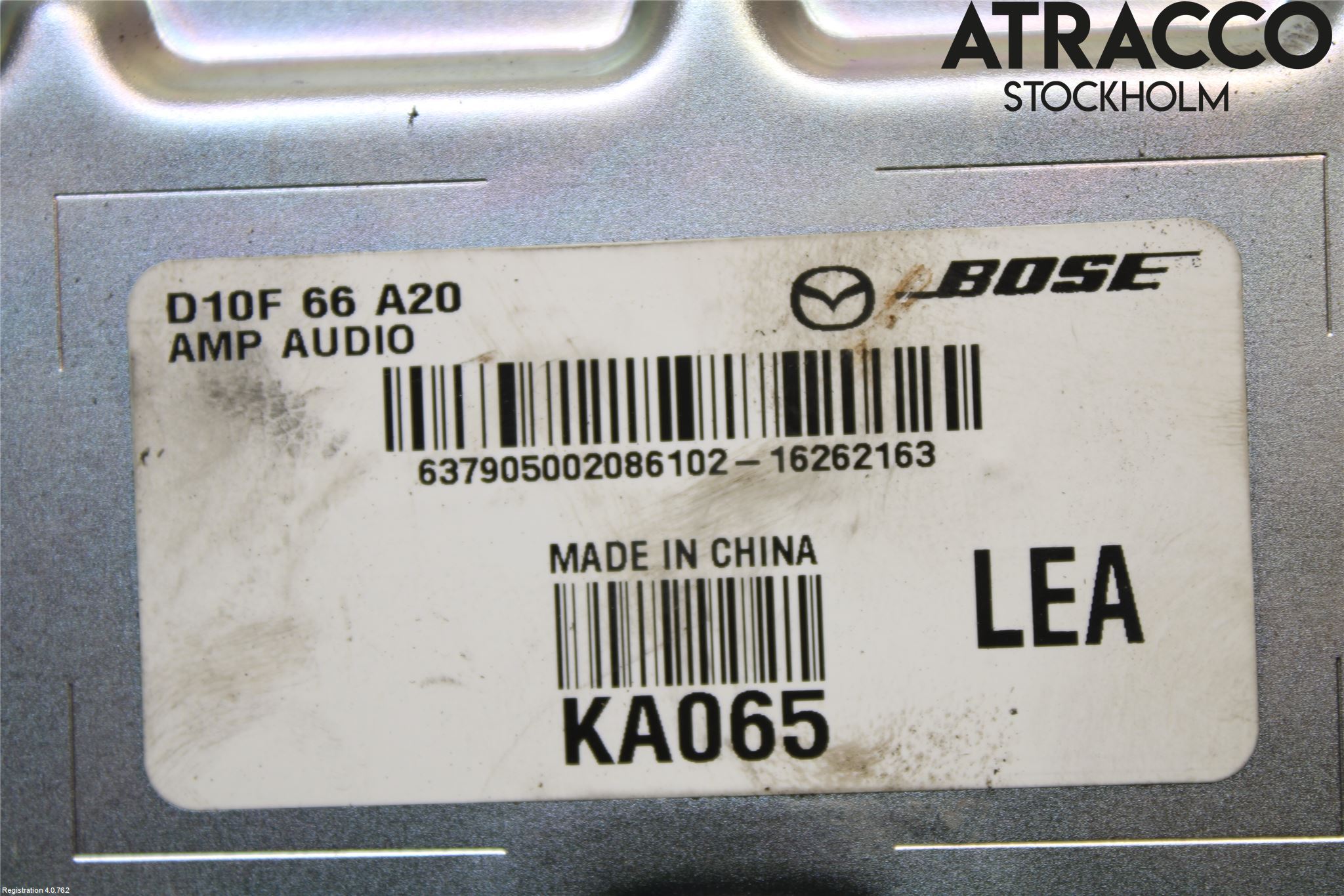 Mazda CX-3 Stereo Forsterker