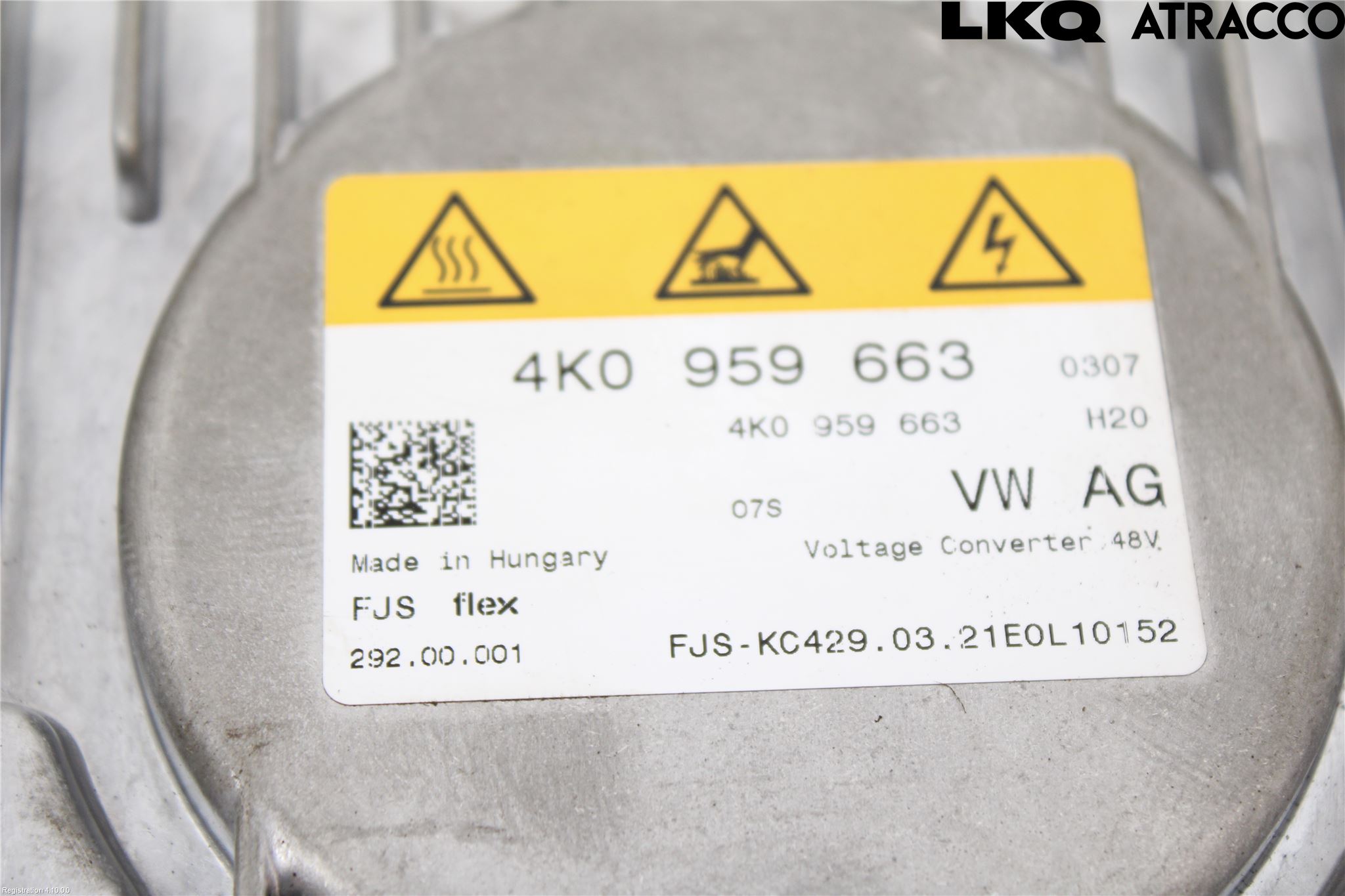 Audi A6/S6 4G 11-18 Rele Spenningsomformer