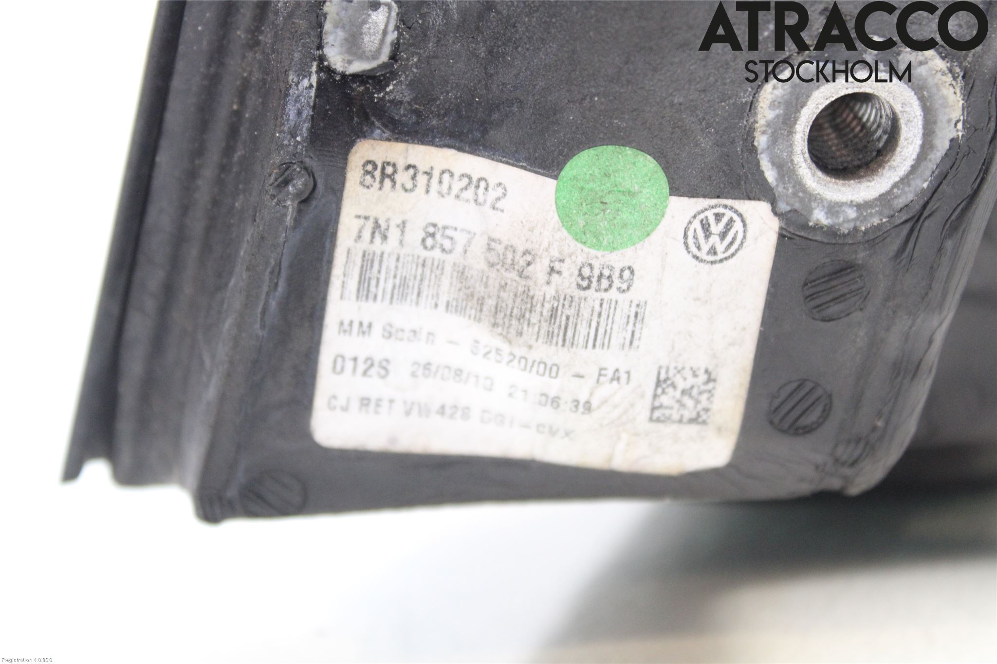 Volkswagen VW SHARAN 11- Speil H M-El Justering