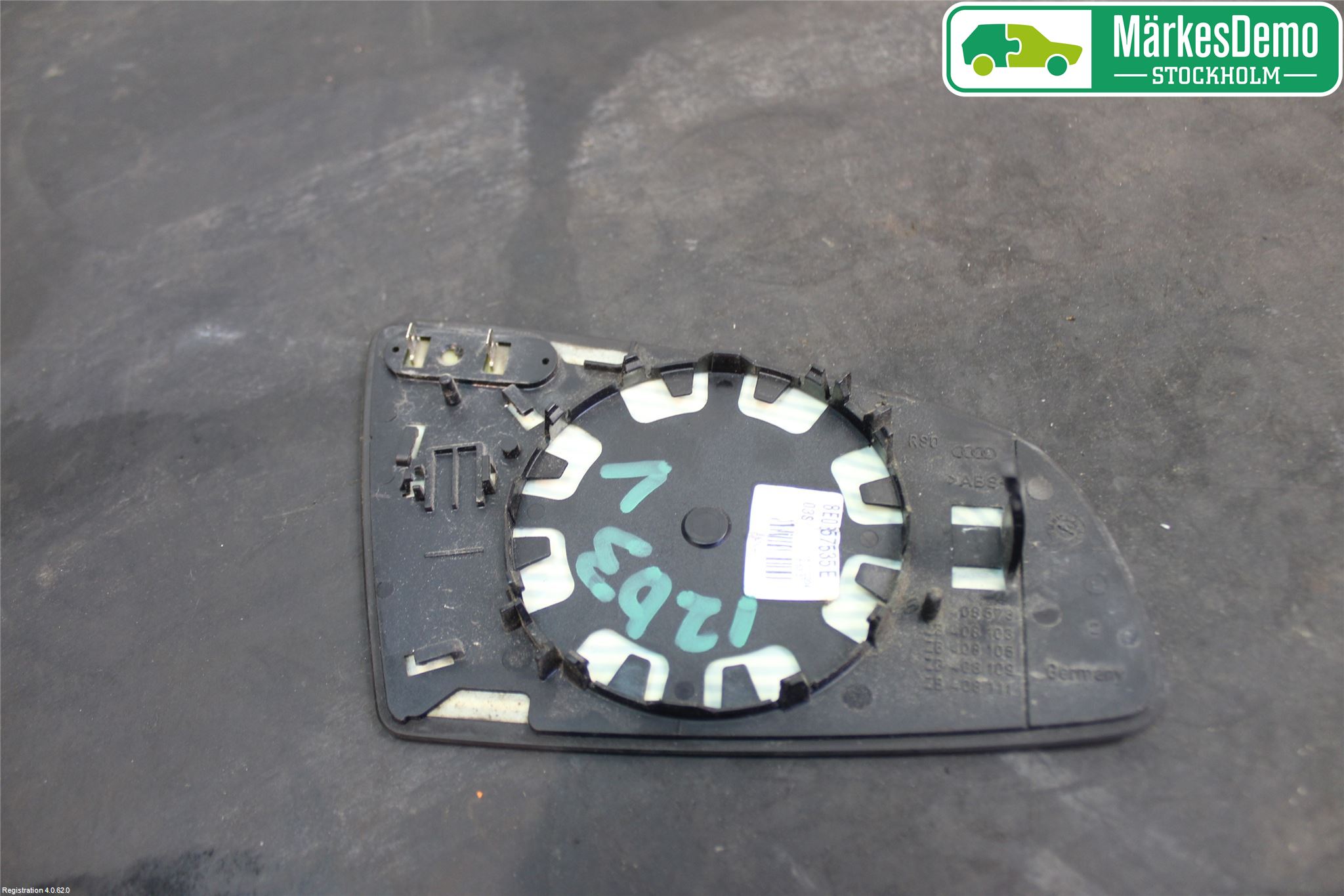 Audi A4/S4 05-07 Speil Glass V