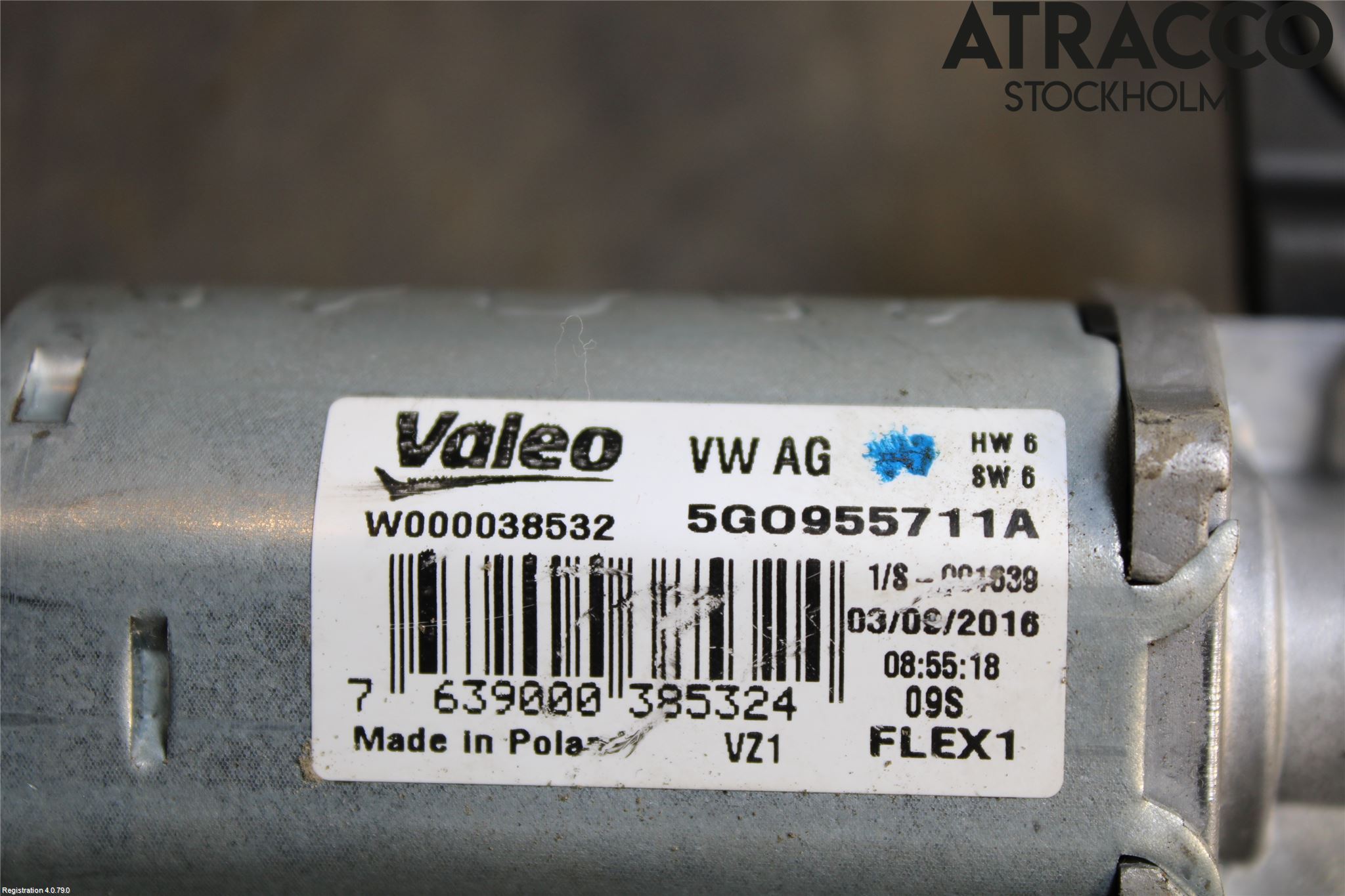 Volkswagen VW GOLF / E-GOLF VII 13-20 Viskermotor Bakluke