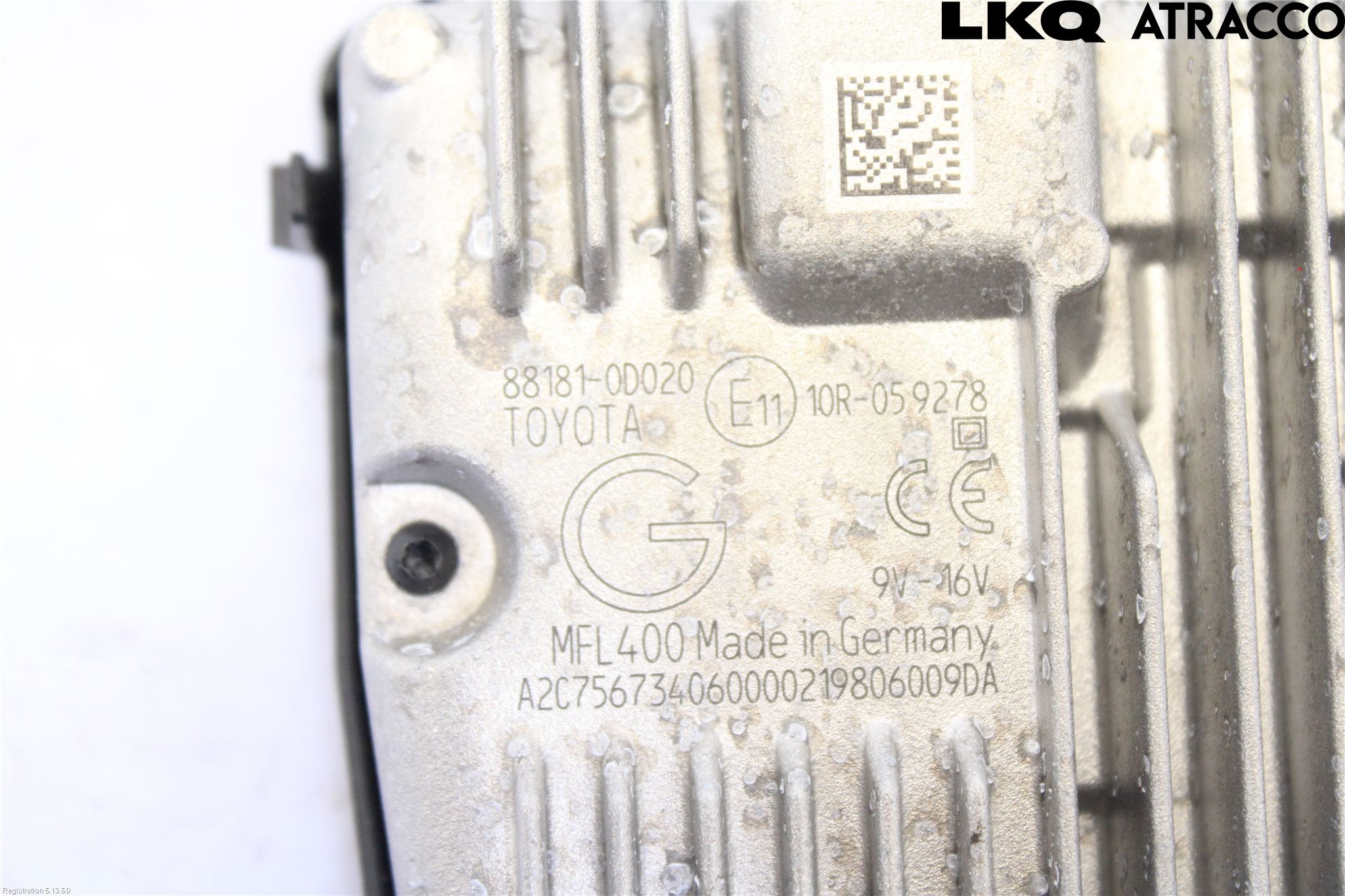 Toyota YARIS XP130 15-20 Parkeringshjelp Kamera