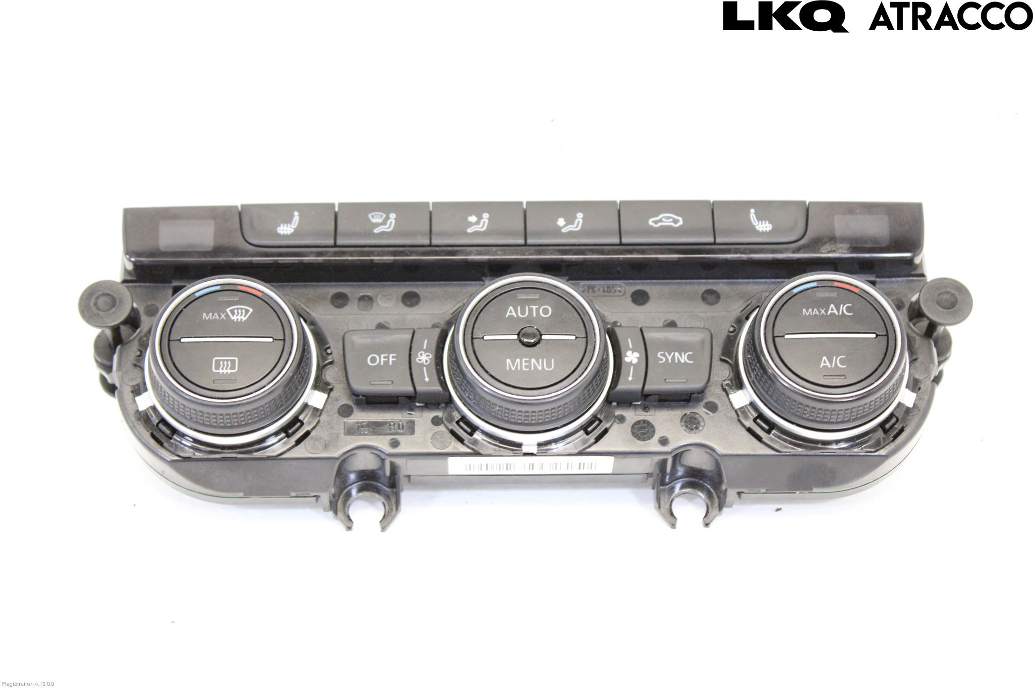Volkswagen VW GOLF / E-GOLF VII 13-20 Varme Ac Betjening-Display