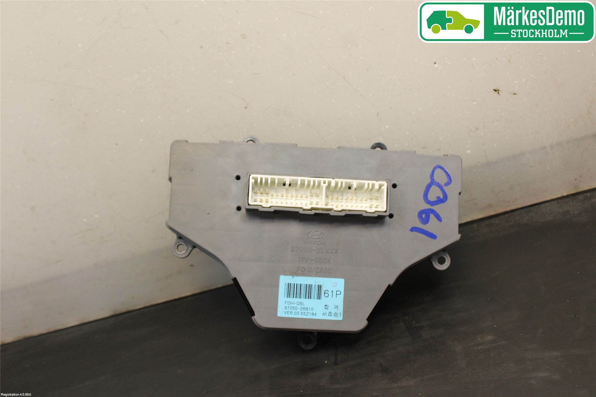 Hyundai i30 FD 07-12 Varme Ac Betjening-Display