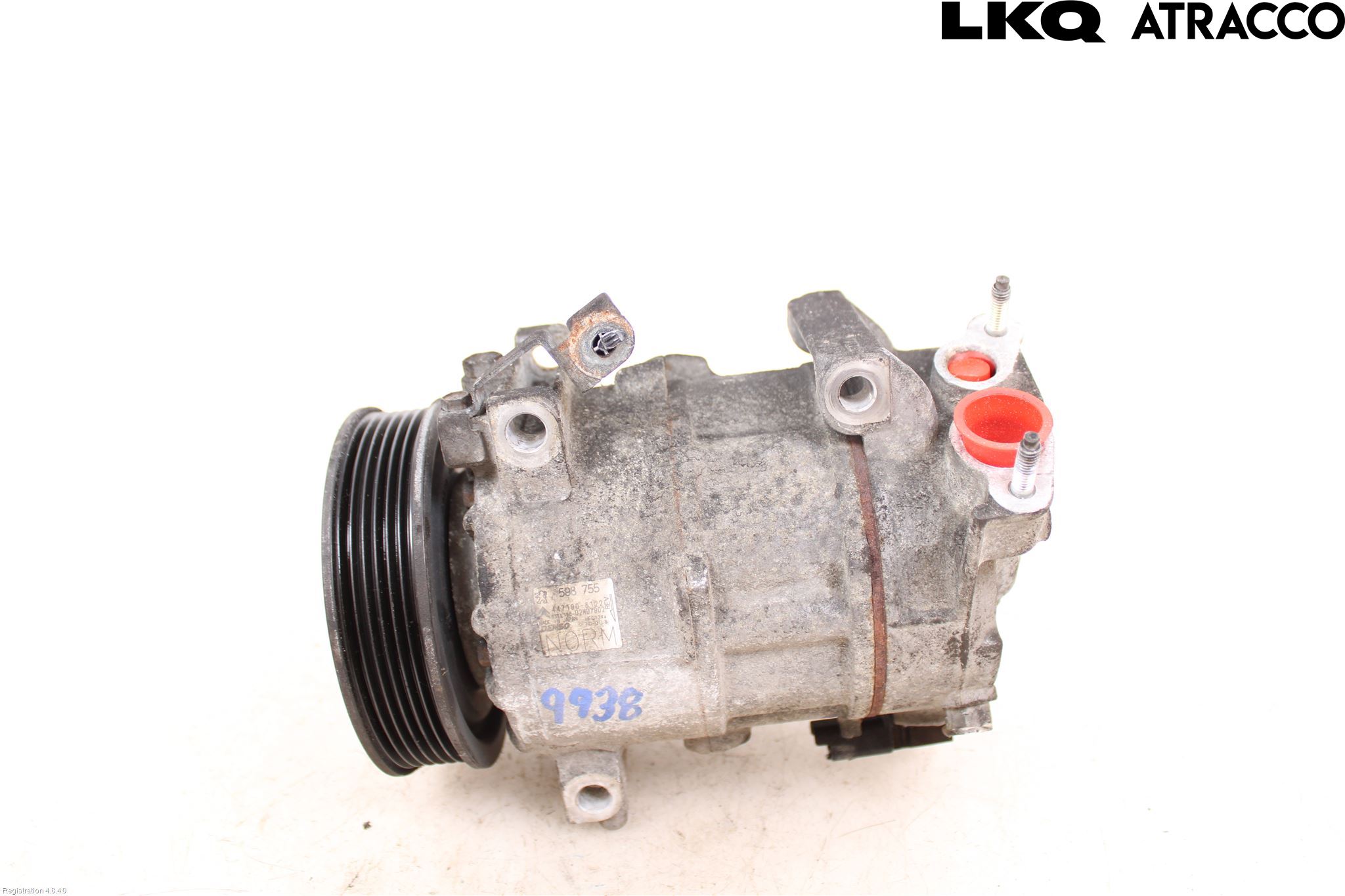 Peugeot 308 08-13 Varme Ac Kompressor