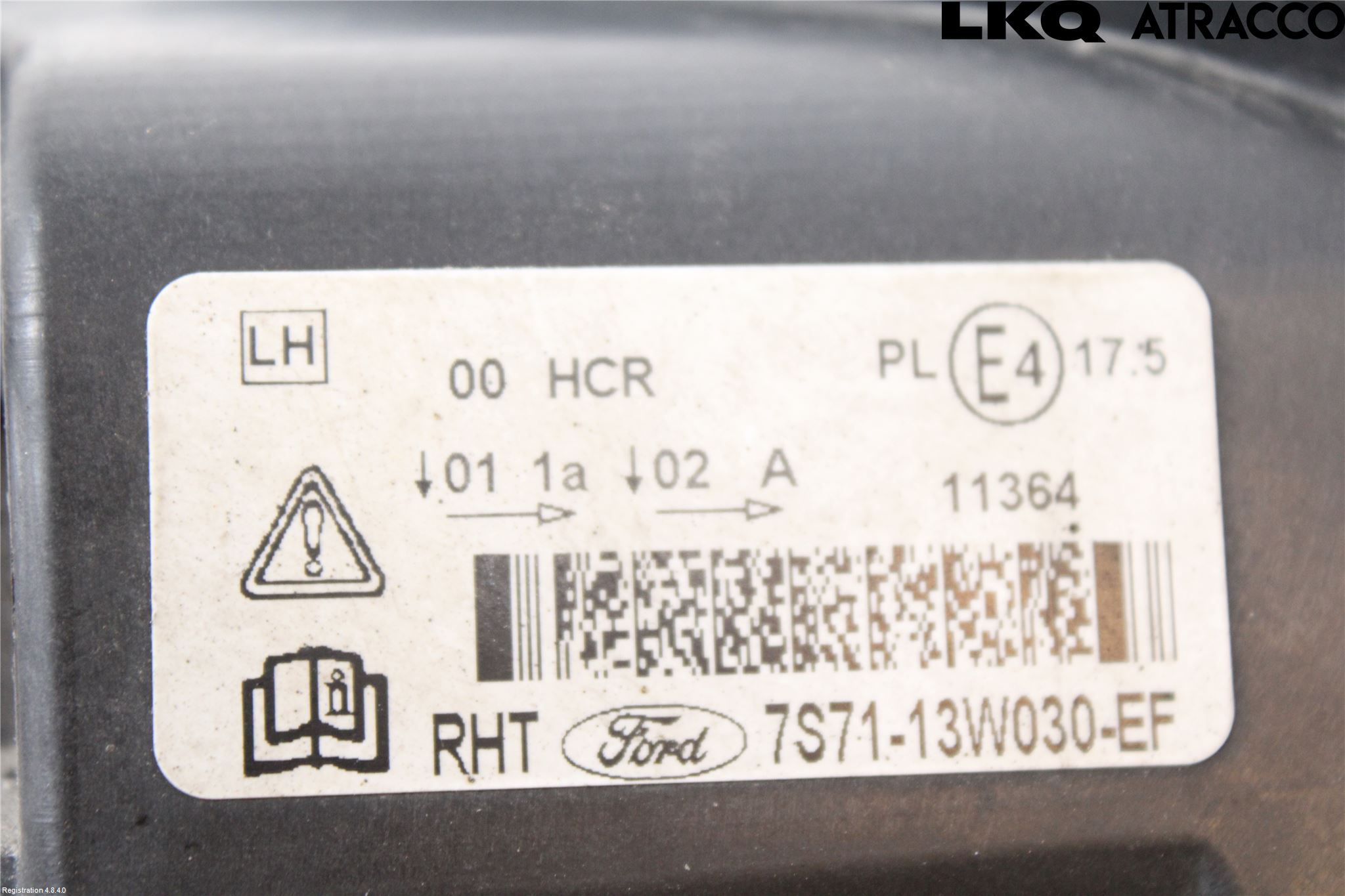 Ford MONDEO 07-15 Frontlykt Venstre