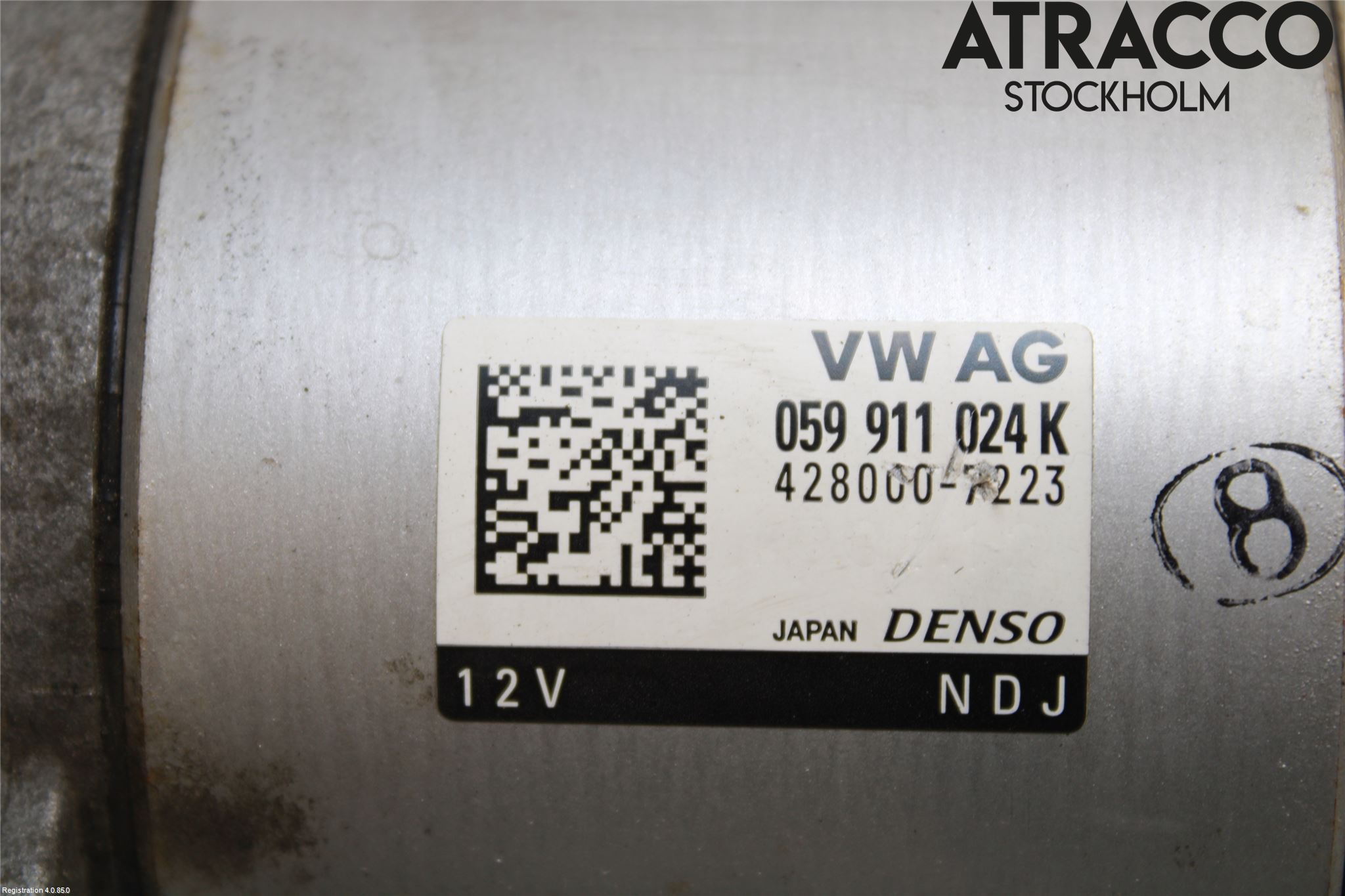 Volkswagen VW TOUAREG 7P 11-18 Startmotor Diesel