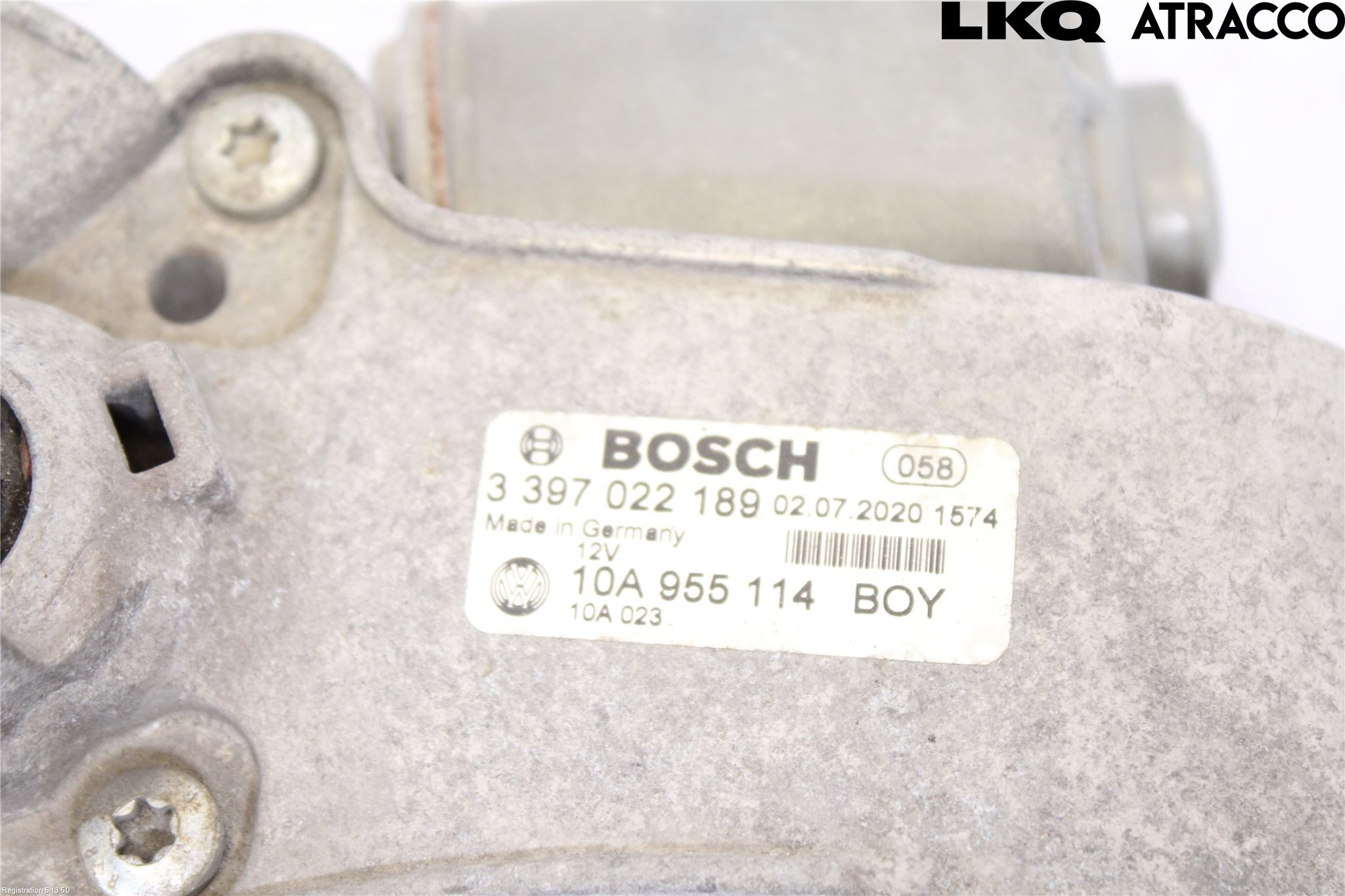 Volkswagen VW ID.3 21- Viskermotor Frontrute