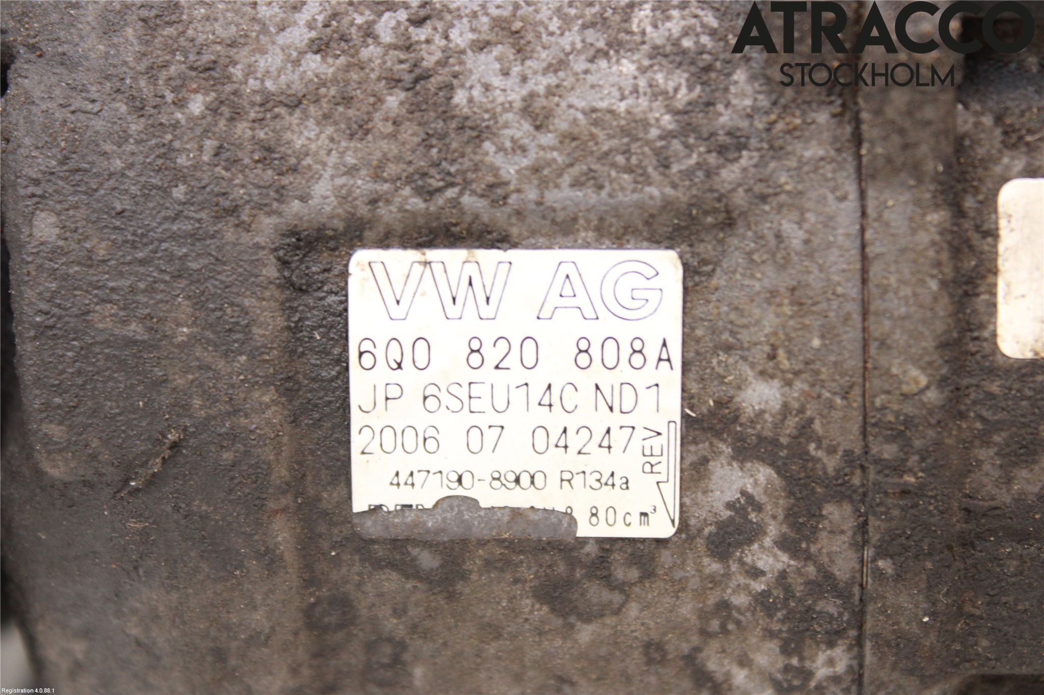 Skoda FABIA 99-07 Varme Ac Kompressor