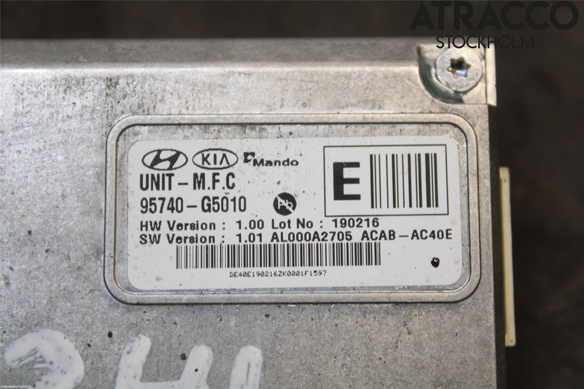 Kia NIRO (DE) 17-22 Sensor Kollisjonsbeskyttelse