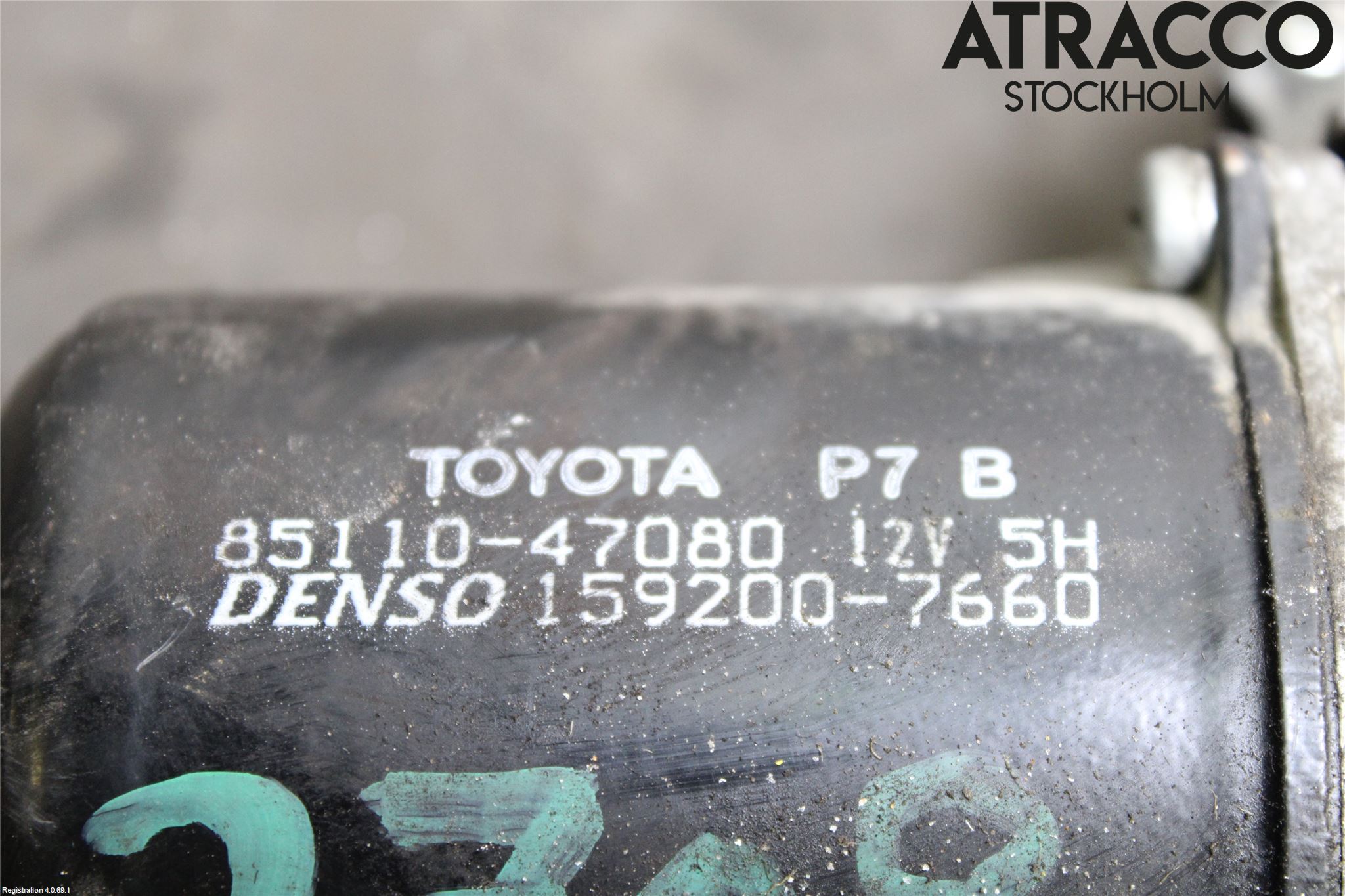 Toyota PRIUS NWH20 04-08 Viskermotor Frontrute