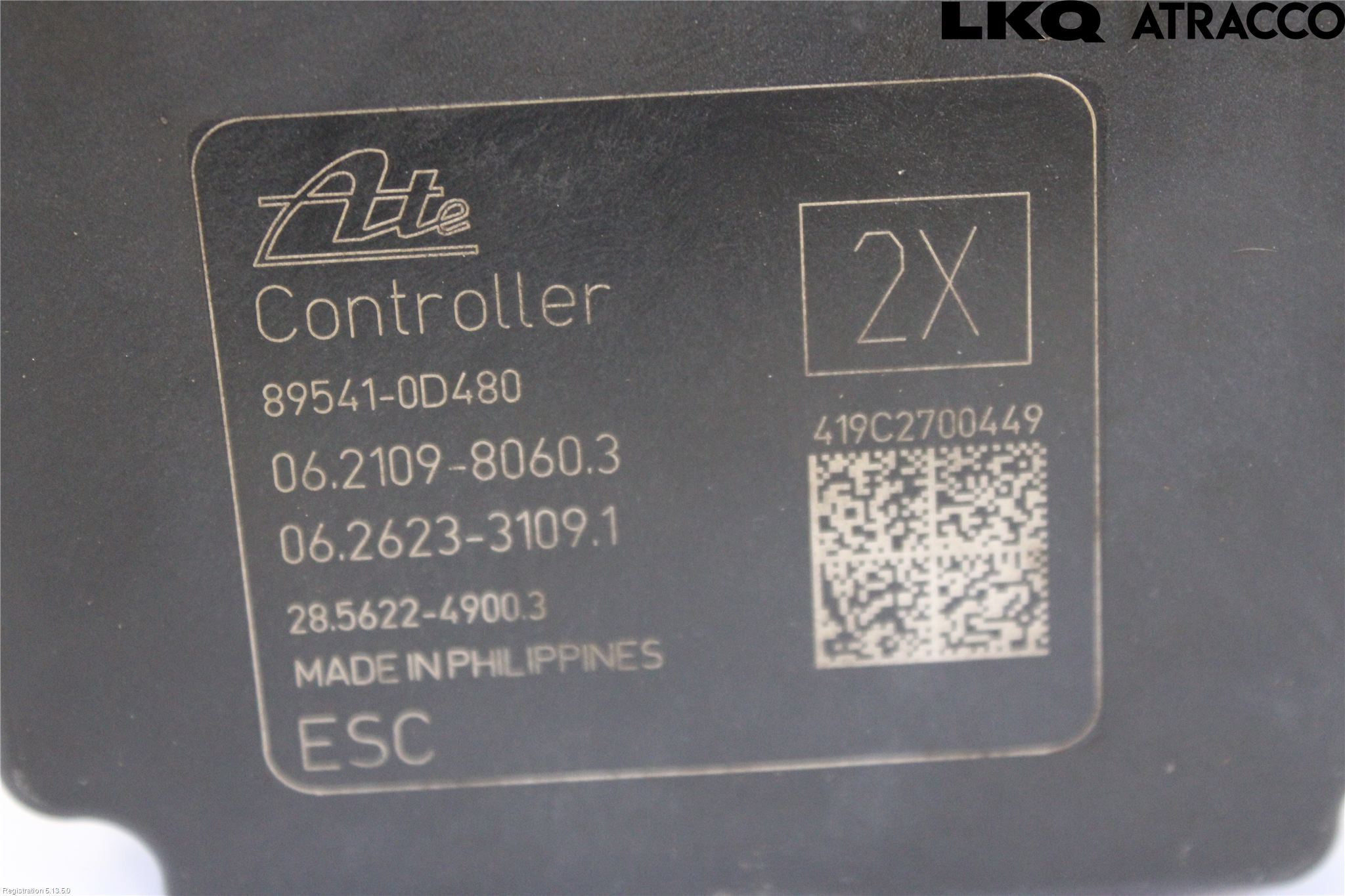 Toyota YARIS XP130 15-20 Abs Hydraulikkaggregat