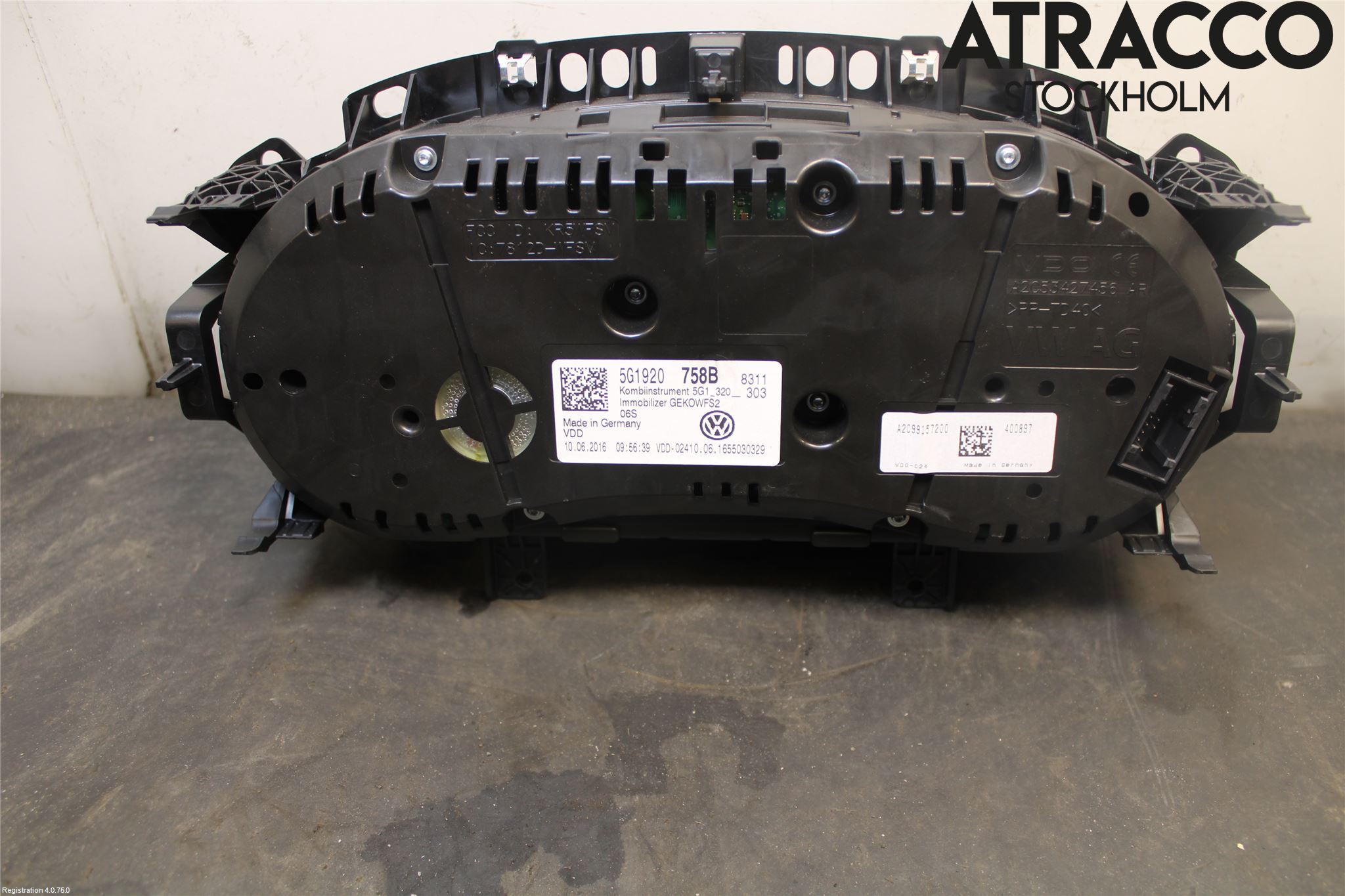 Volkswagen VW GOLF / E-GOLF VII 13-20 Instr Kombinert