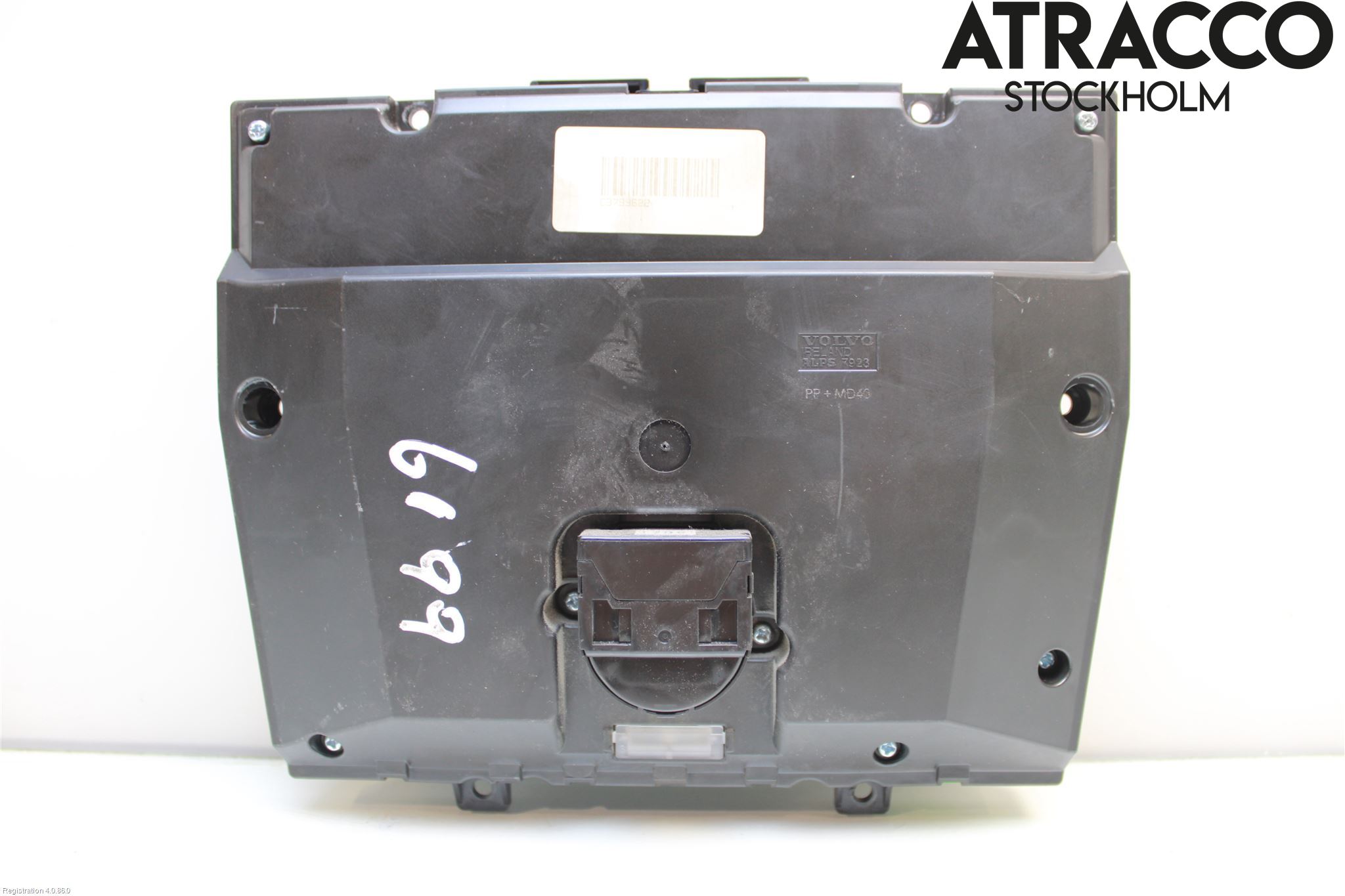 Volvo V60 14-18 Varme Ac Betjening-Display
