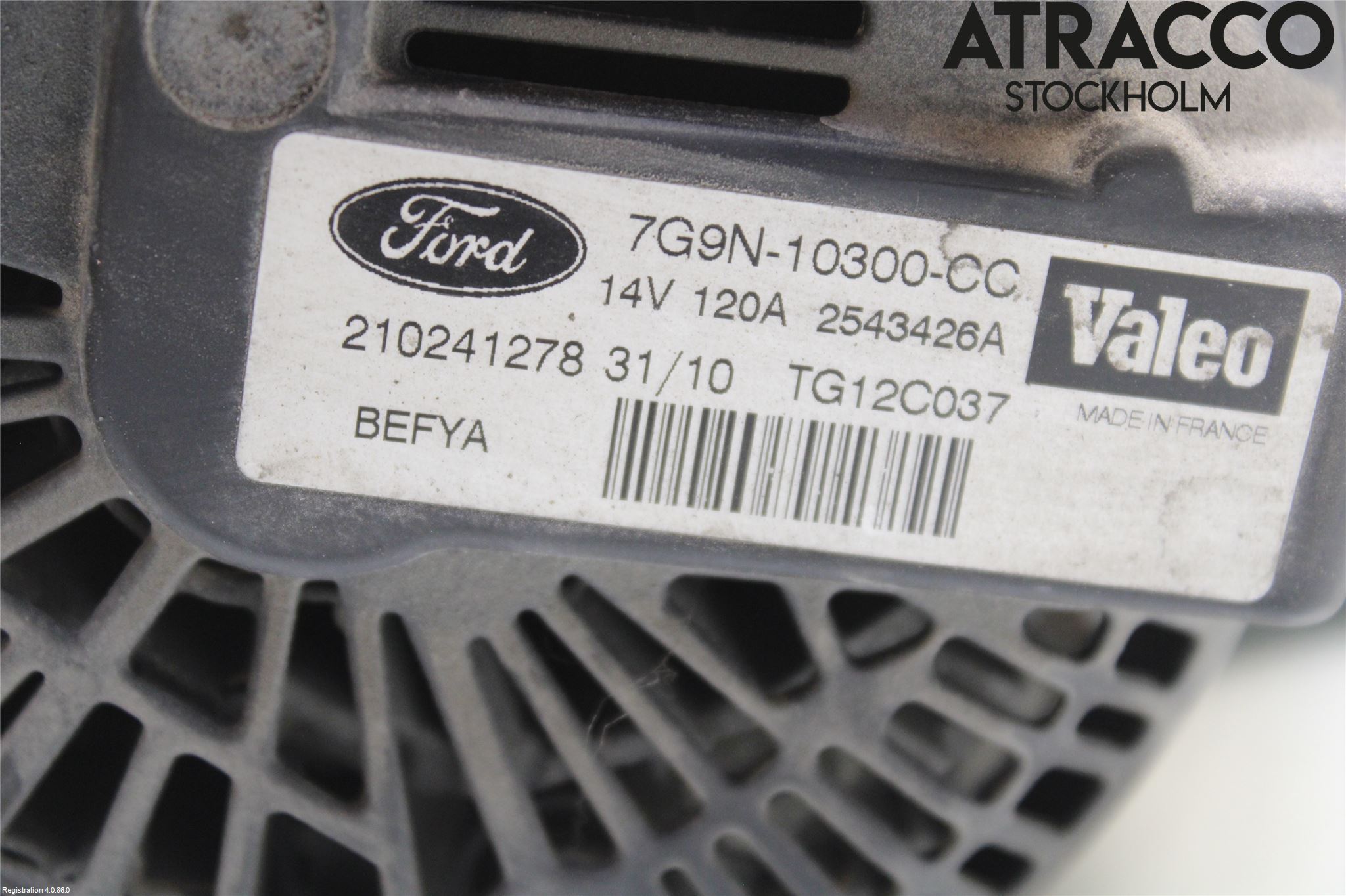 Ford FIESTA 09-12 Dynamo