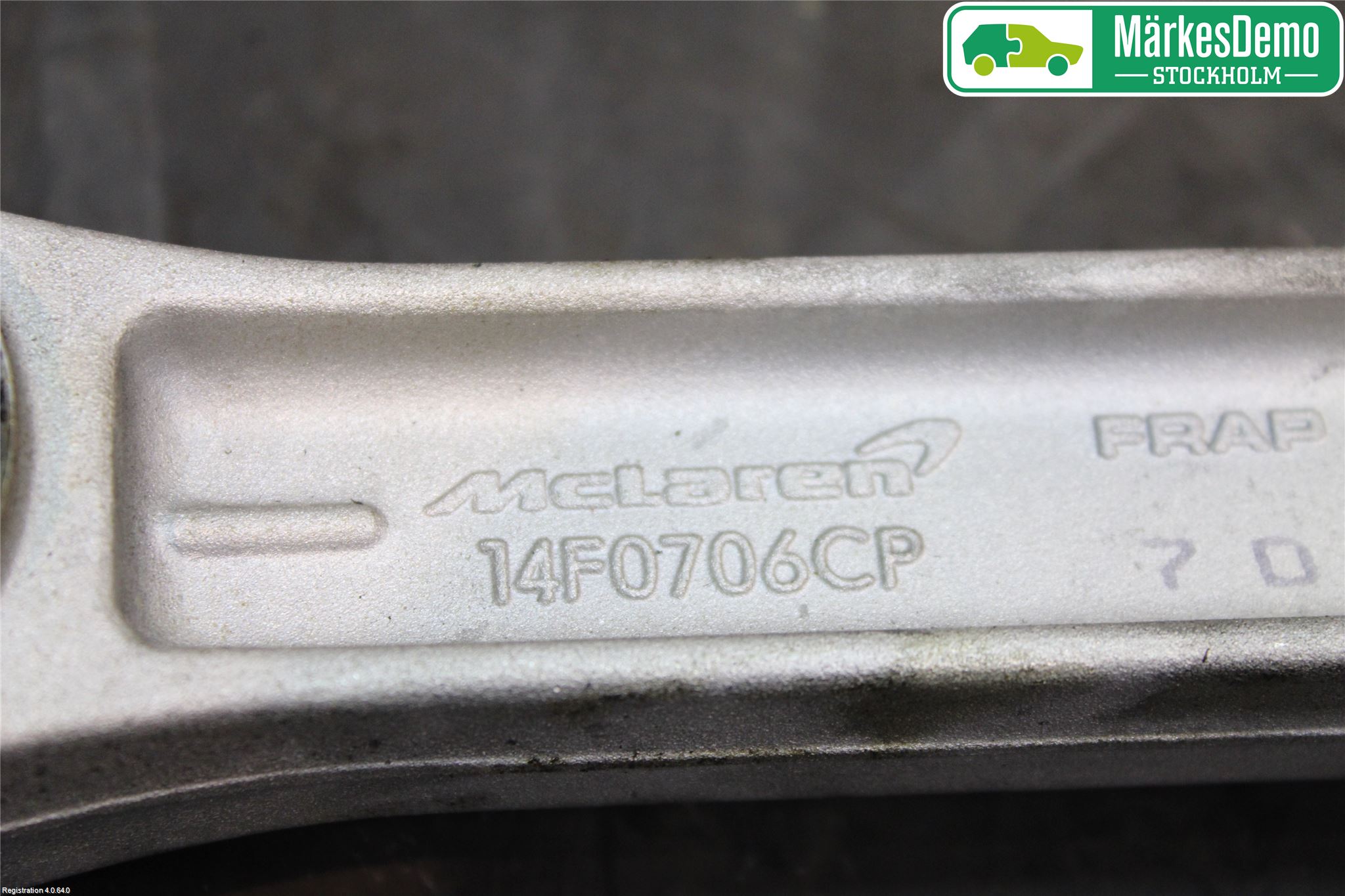 McLAREN Motor Feste Stål-Alu