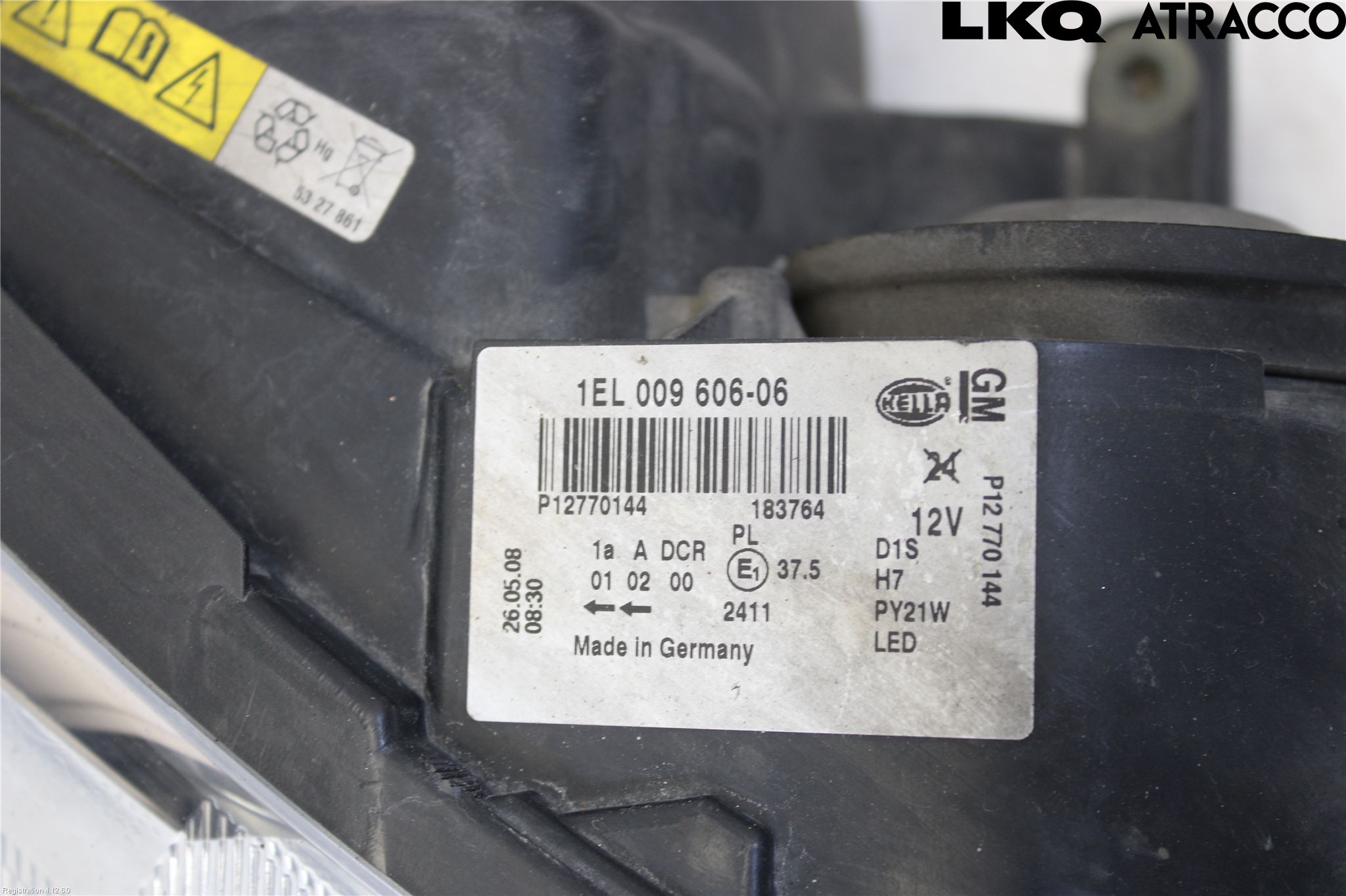 Saab 9-3 VER2/VER3 08-15 Frontlykt Høyre